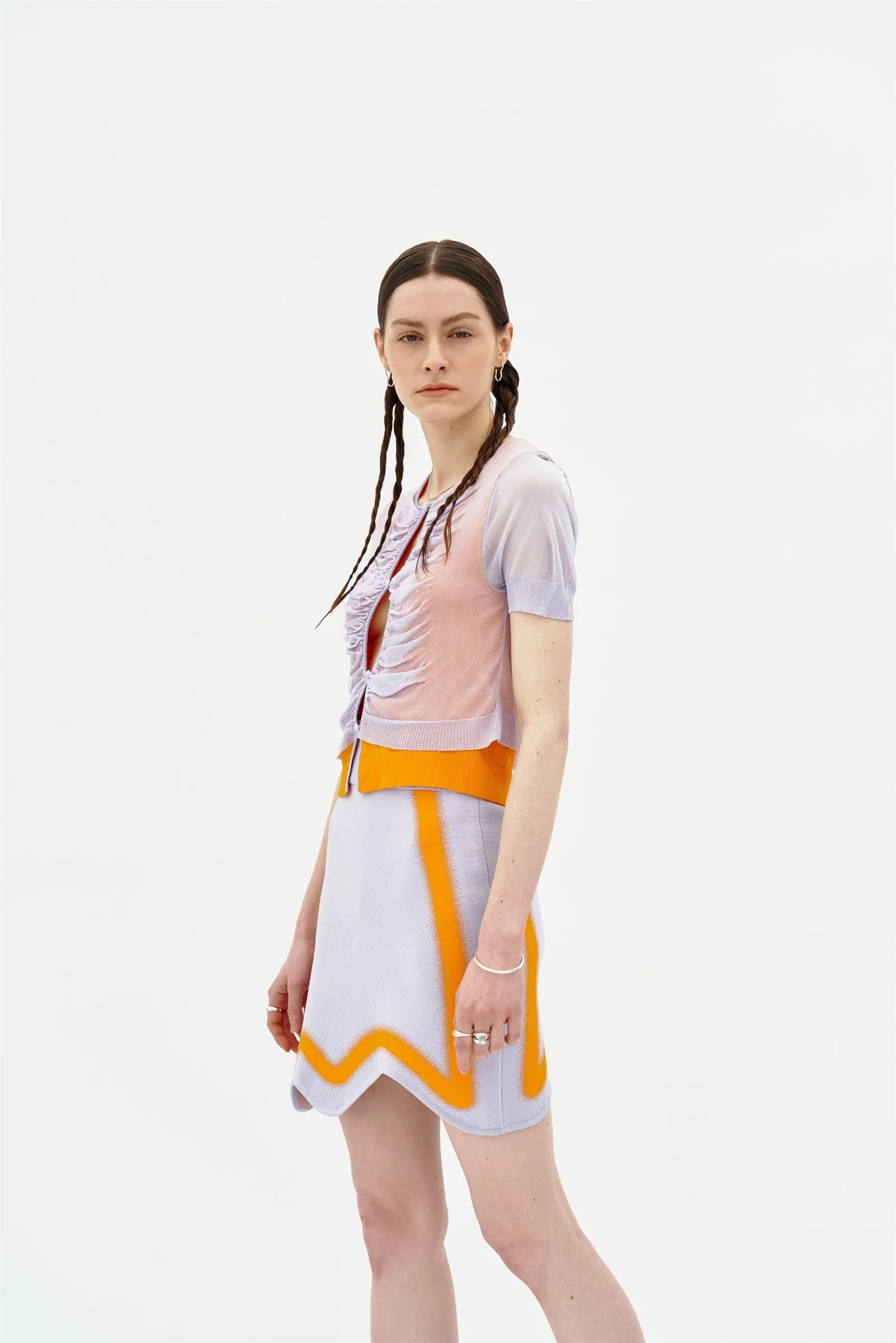 NALA SHEER LAYERING CROPPED TEE sold by PH5 product image thumbnail 5