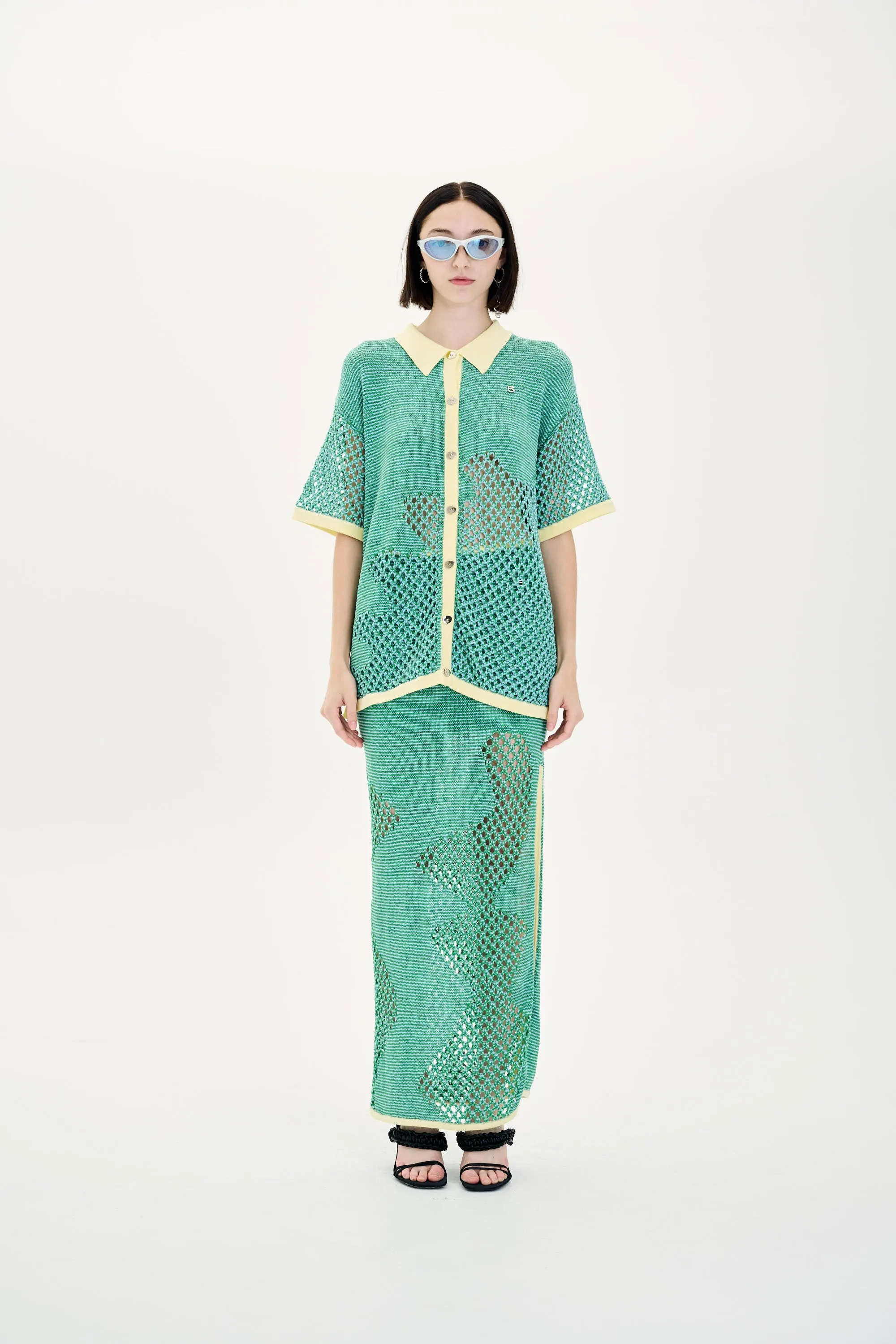 OLIVIA CROCHET OVERSIZED SHIRT sold by PH5 product image thumbnail 4