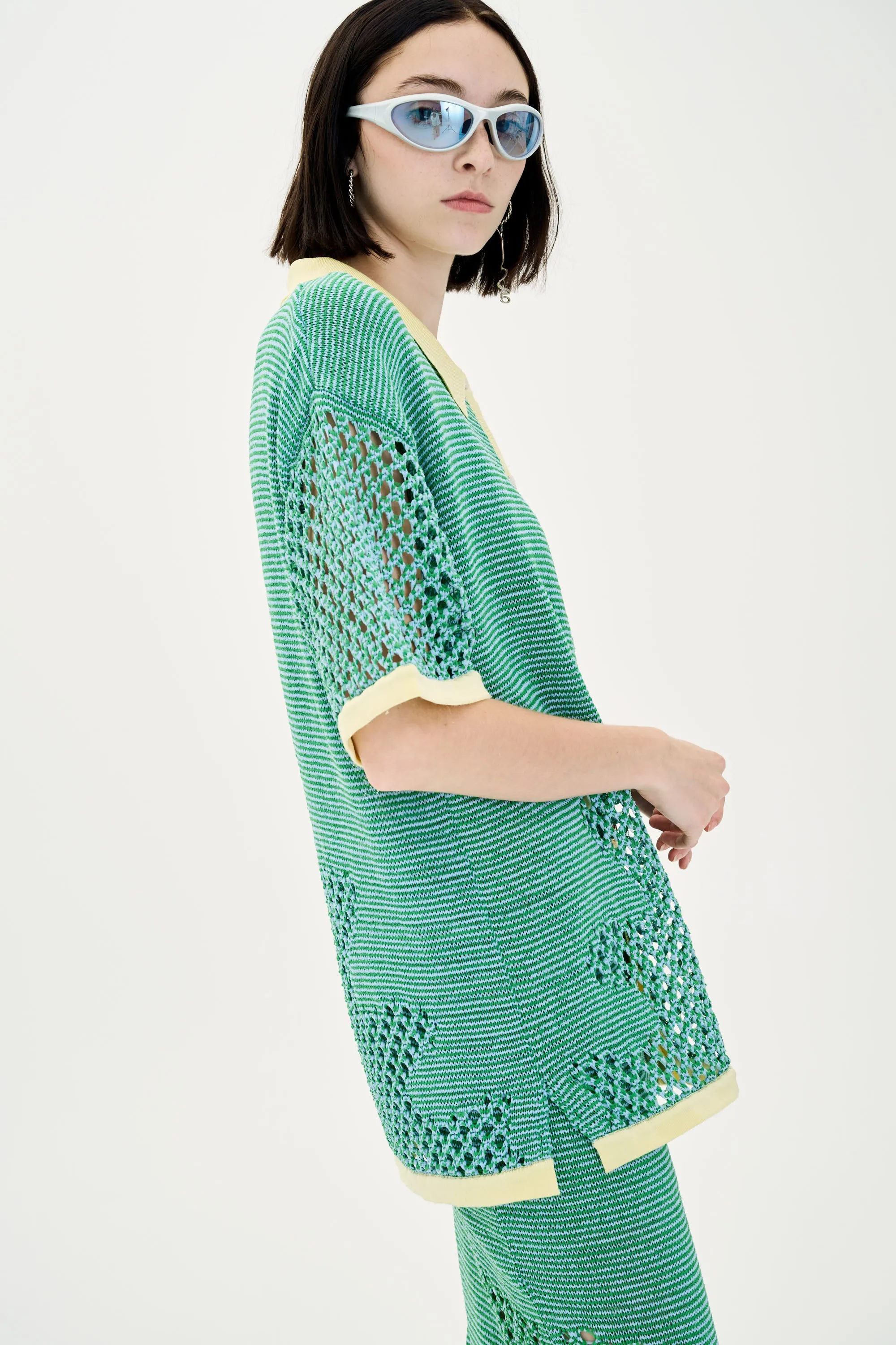 OLIVIA CROCHET OVERSIZED SHIRT sold by PH5 product image thumbnail 3