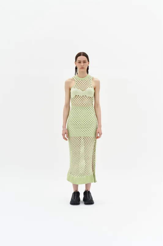 MORGAN CROCHET LONG TANK DRESS sold by PH5