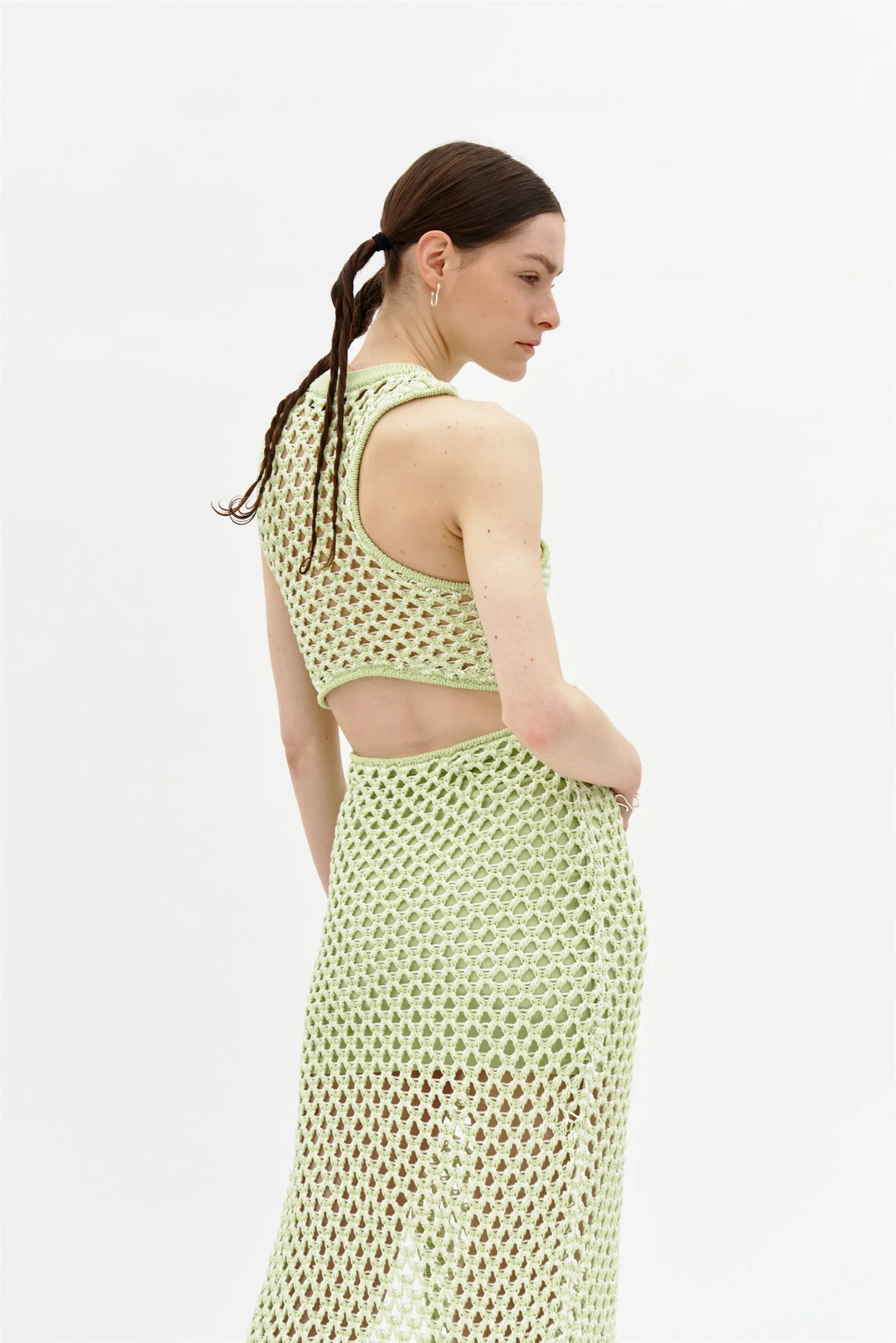 MORGAN CROCHET LONG TANK DRESS sold by PH5 product image thumbnail 4