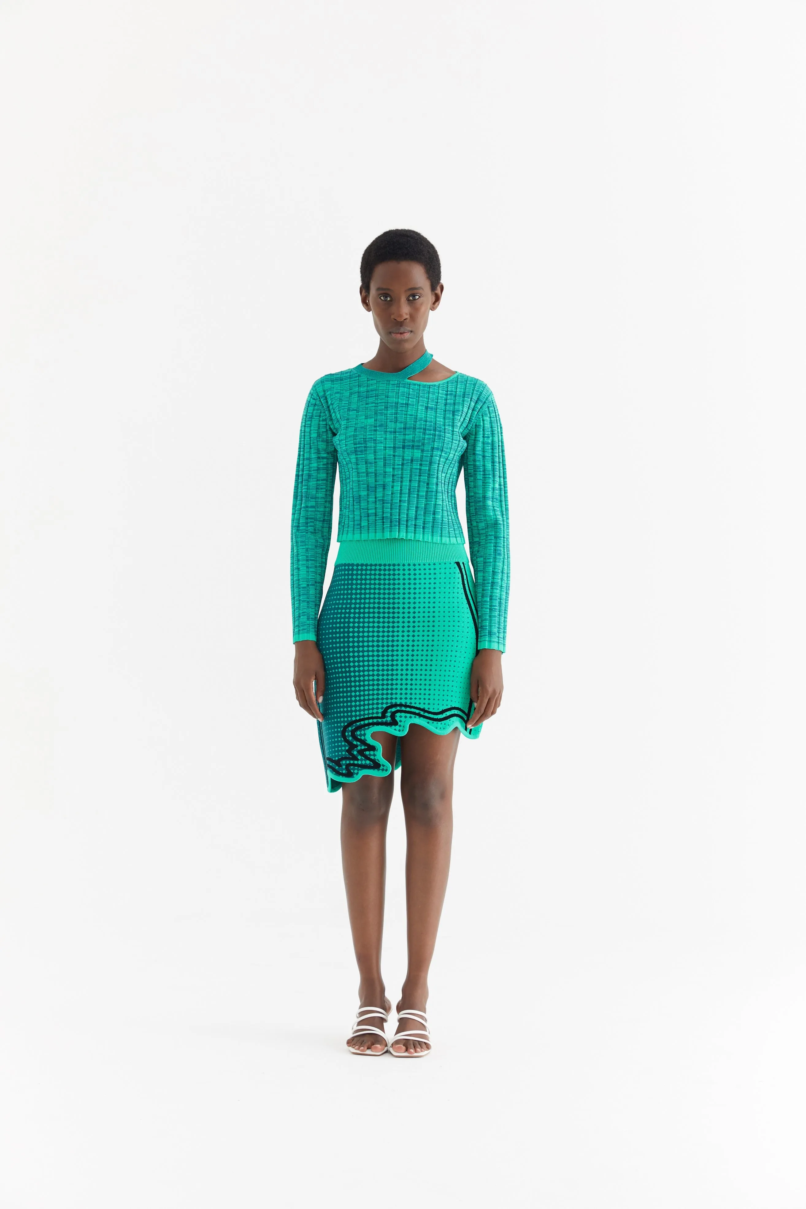 JAMES LONG SLEEVE CROPPED TOP sold by PH5 product image thumbnail 2