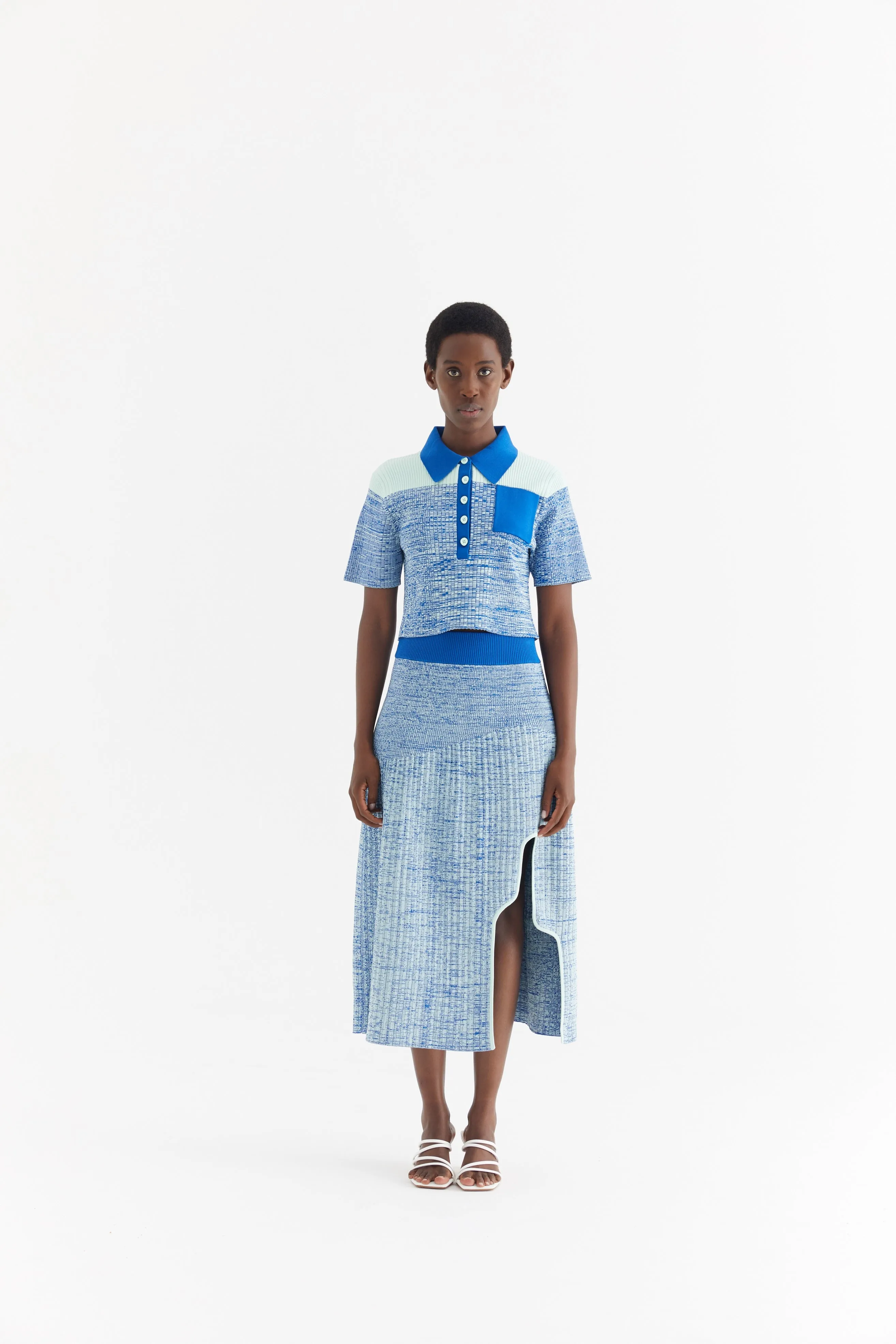 RONIN CROPPED POLO SHIRT sold by PH5 product image thumbnail 2