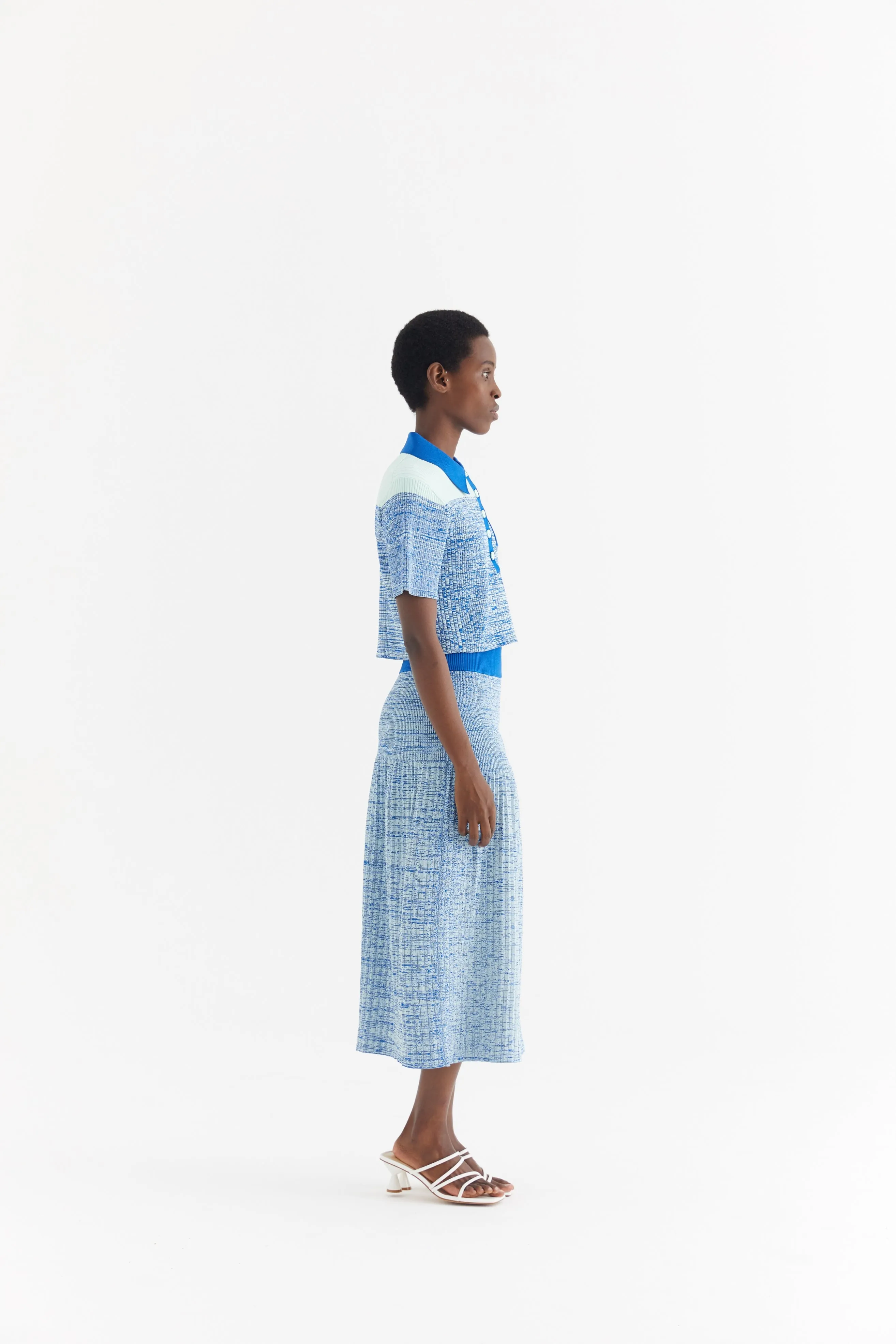 RONIN CROPPED POLO SHIRT sold by PH5 product image thumbnail 3