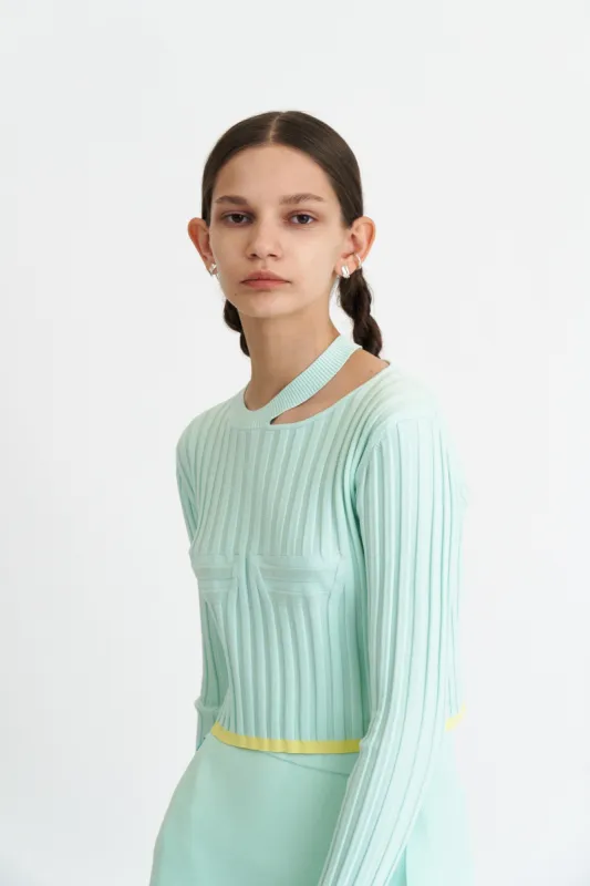 VENUS LONG SLEEVE CROPPED TOP sold by PH5