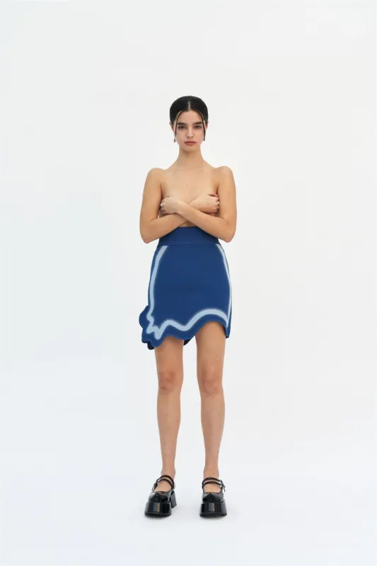 KATIE WAVY MINI SKIRT sold by PH5