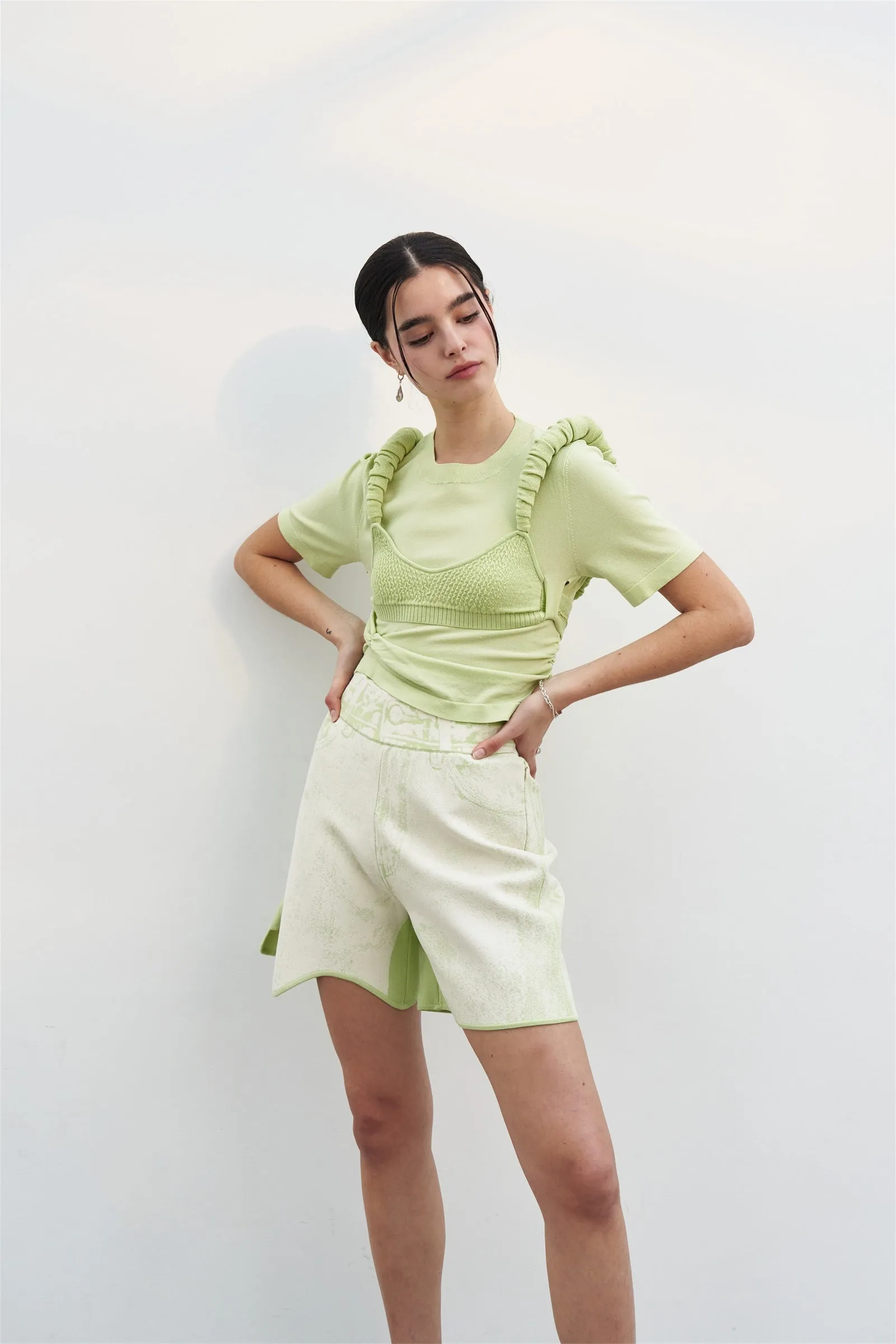 COCO 3D BUBBLE SHORT SLEEVE TOP sold by PH5 product image thumbnail 2