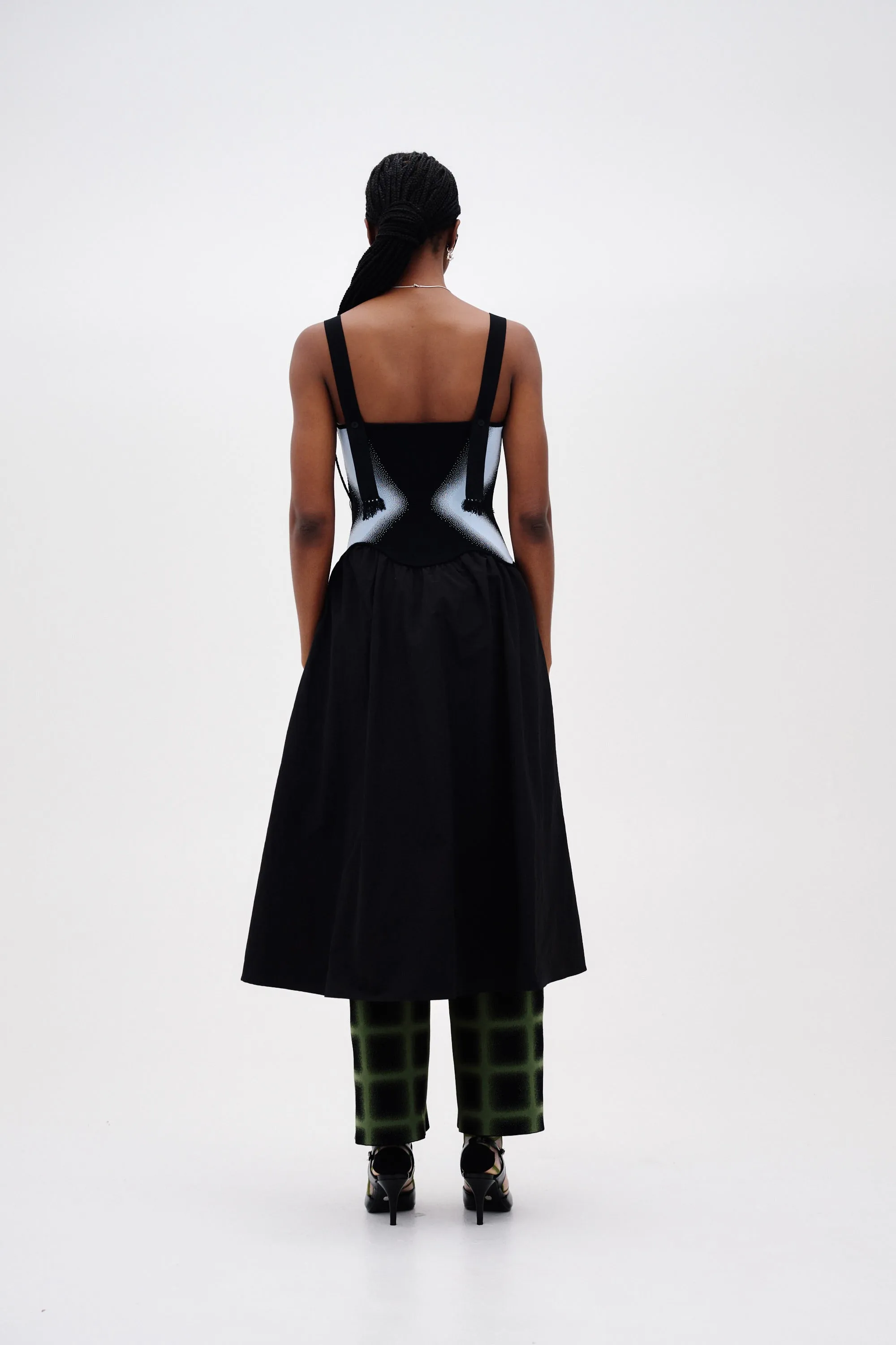 MUSHU MIXED MEDIA TANK DRESS sold by PH5 product image thumbnail 4