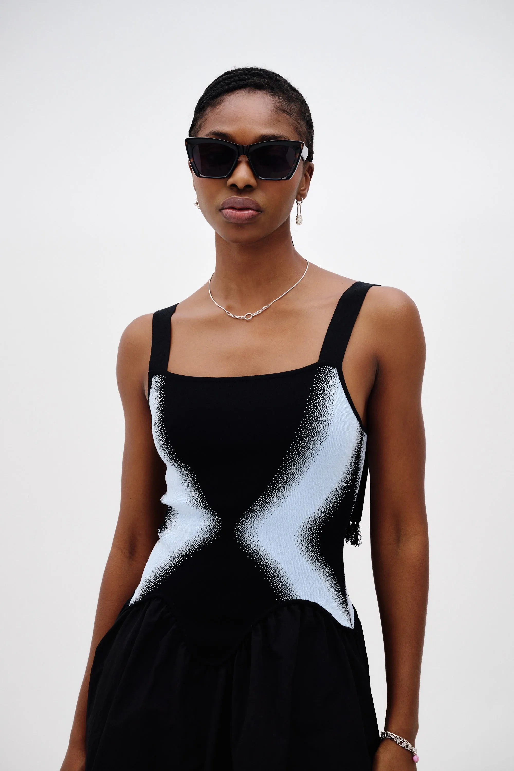 MUSHU MIXED MEDIA TANK DRESS sold by PH5 product image thumbnail 5