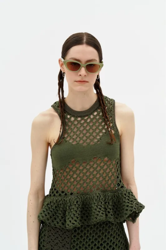 MARRUS CROCHET TANK TOP made by PH5