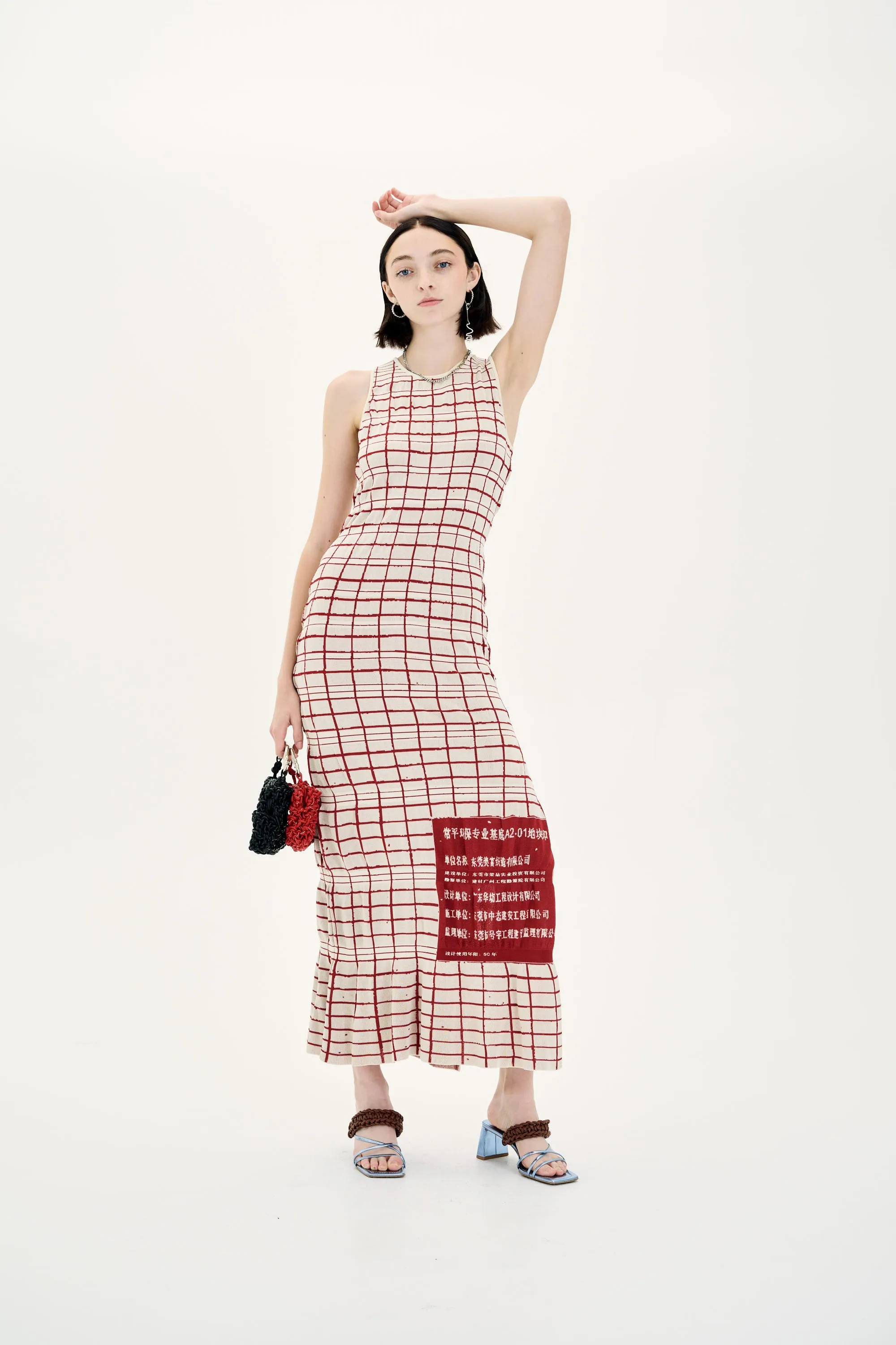 UME PLAID PRINT MAXI TANK DRESS sold by PH5 product image thumbnail 4