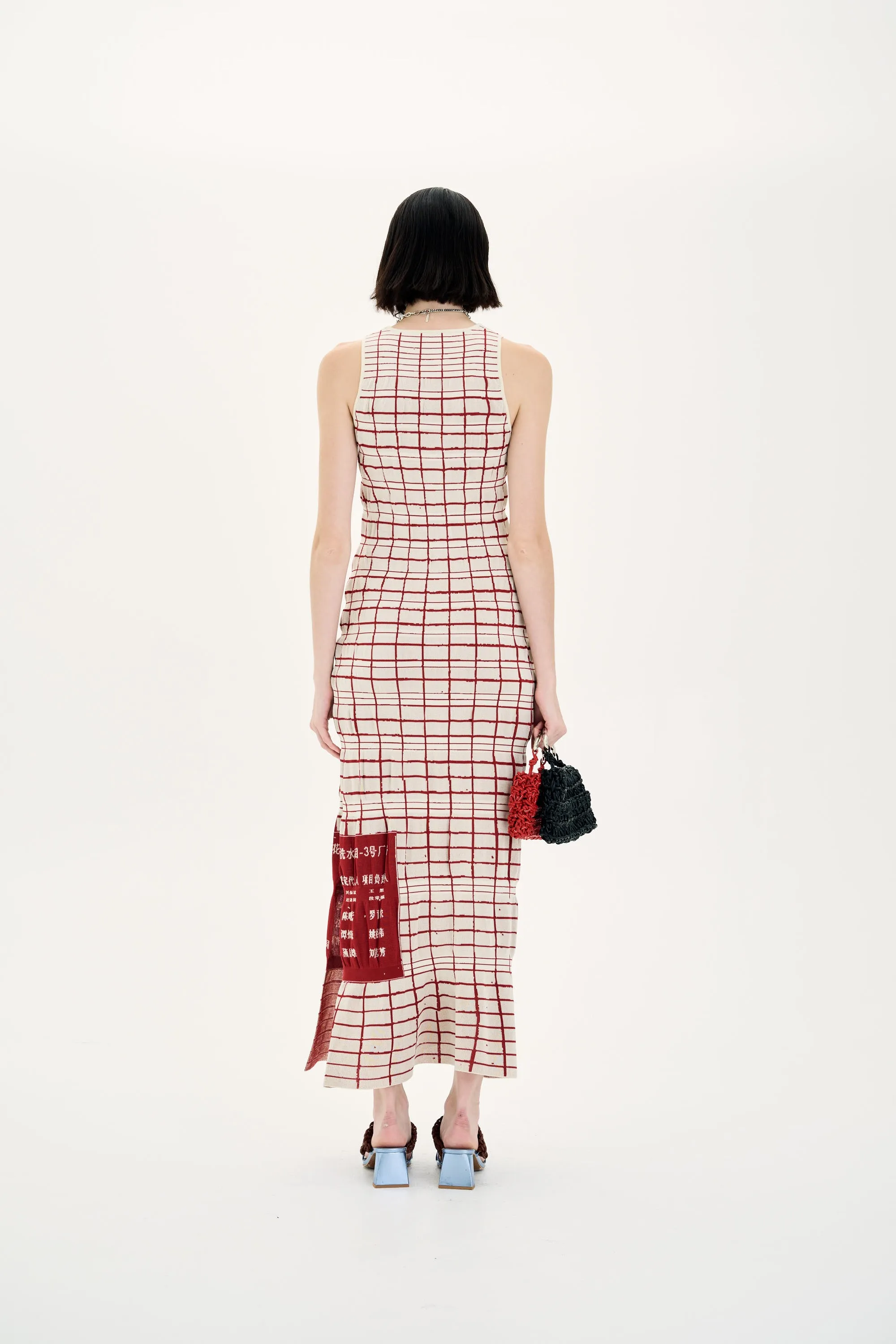 UME PLAID PRINT MAXI TANK DRESS sold by PH5 product image thumbnail 3