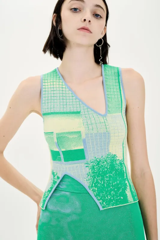 PRIMROSE WINDOW PRINT TANK TOP made by PH5