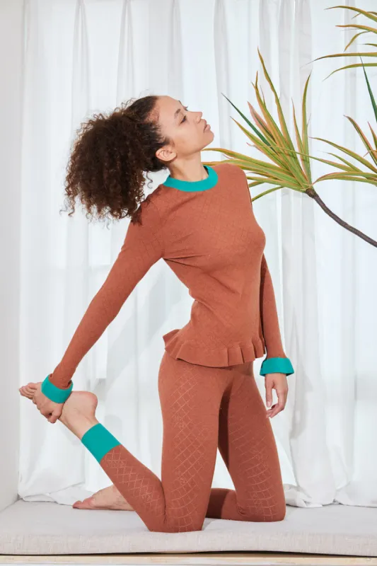 CHILI hydraKNIT ECOVERO PULLOVER brn made by PH5