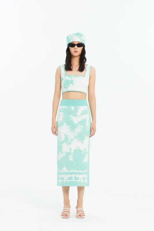 AUBREY ECO "TIE DYE" BRA TOP made by PH5