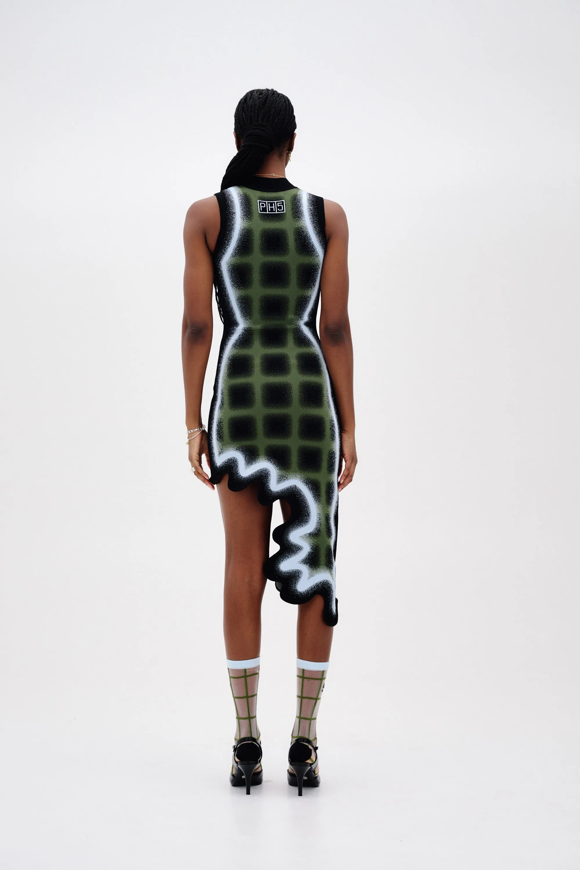MIA WAVY PLAID DRESS sold by PH5 product image thumbnail 3