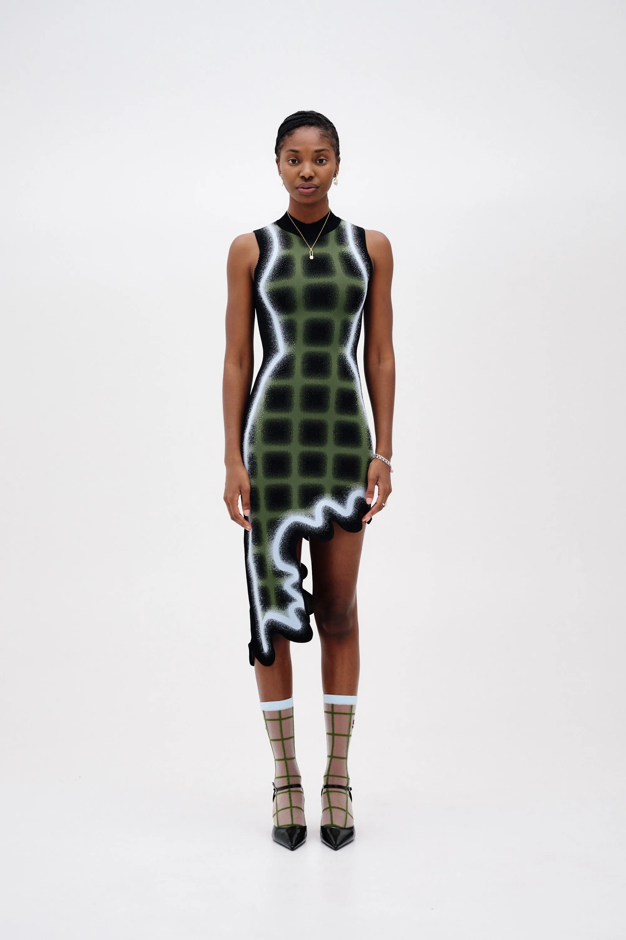 MIA WAVY PLAID DRESS sold by PH5 product image thumbnail 2