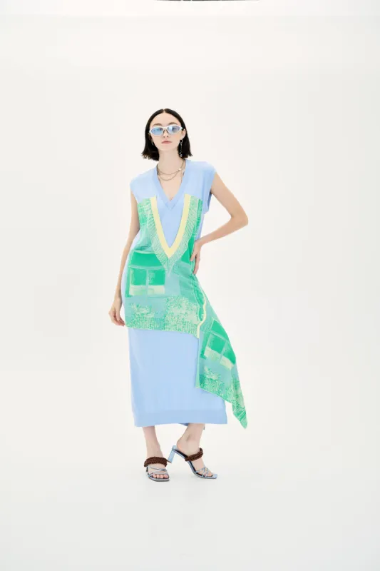 SHOBU WINDOW PRINT OVERSIZED TANK DRESS sold by PH5