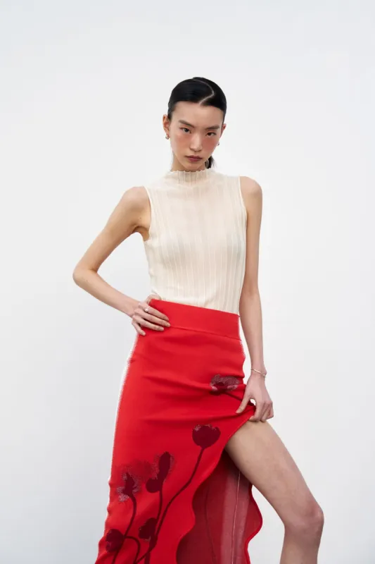 JASMINE SHEER TANK TOP made by PH5