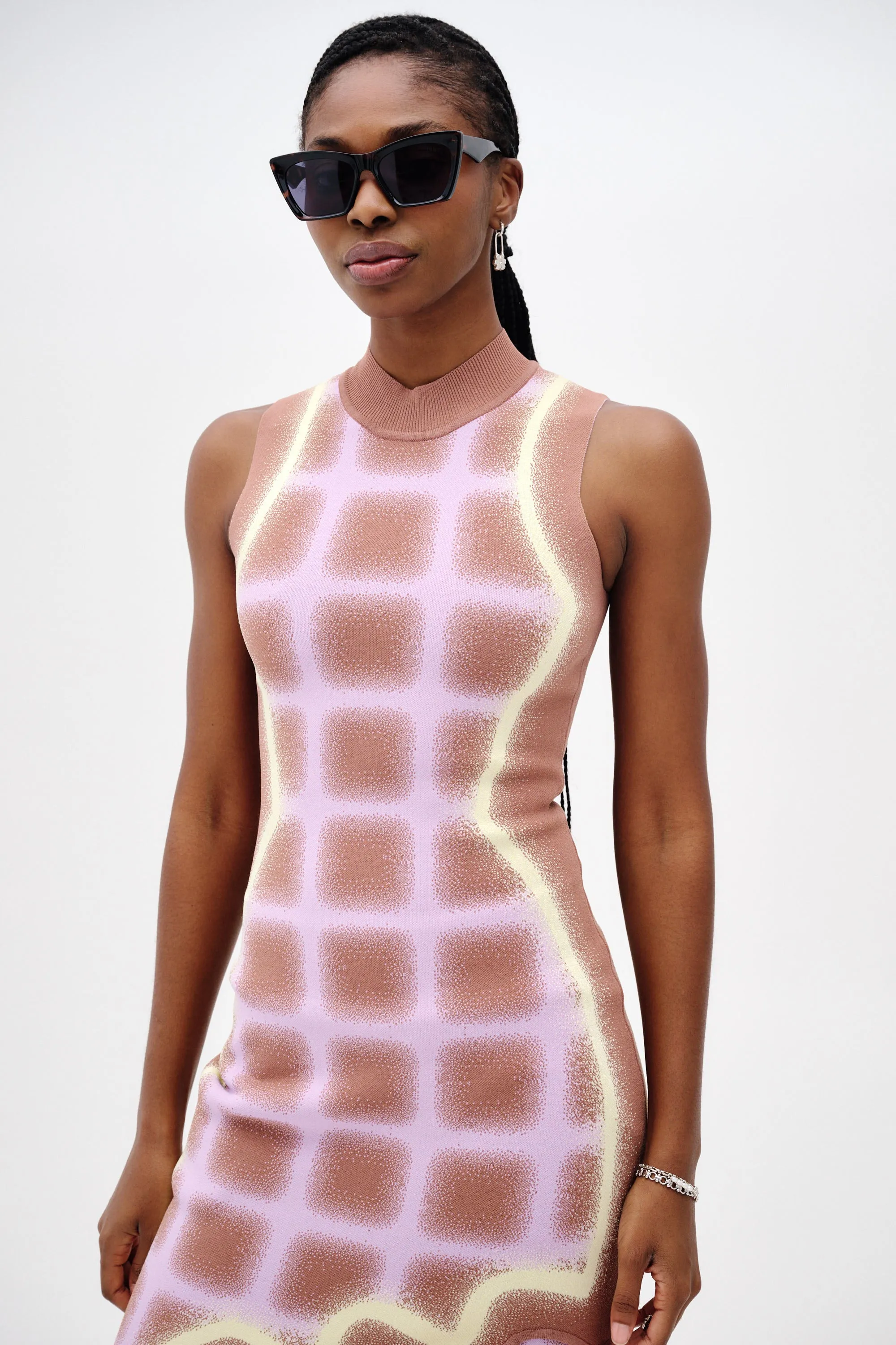 MIA WAVY PLAID DRESS sold by PH5 product image thumbnail 5