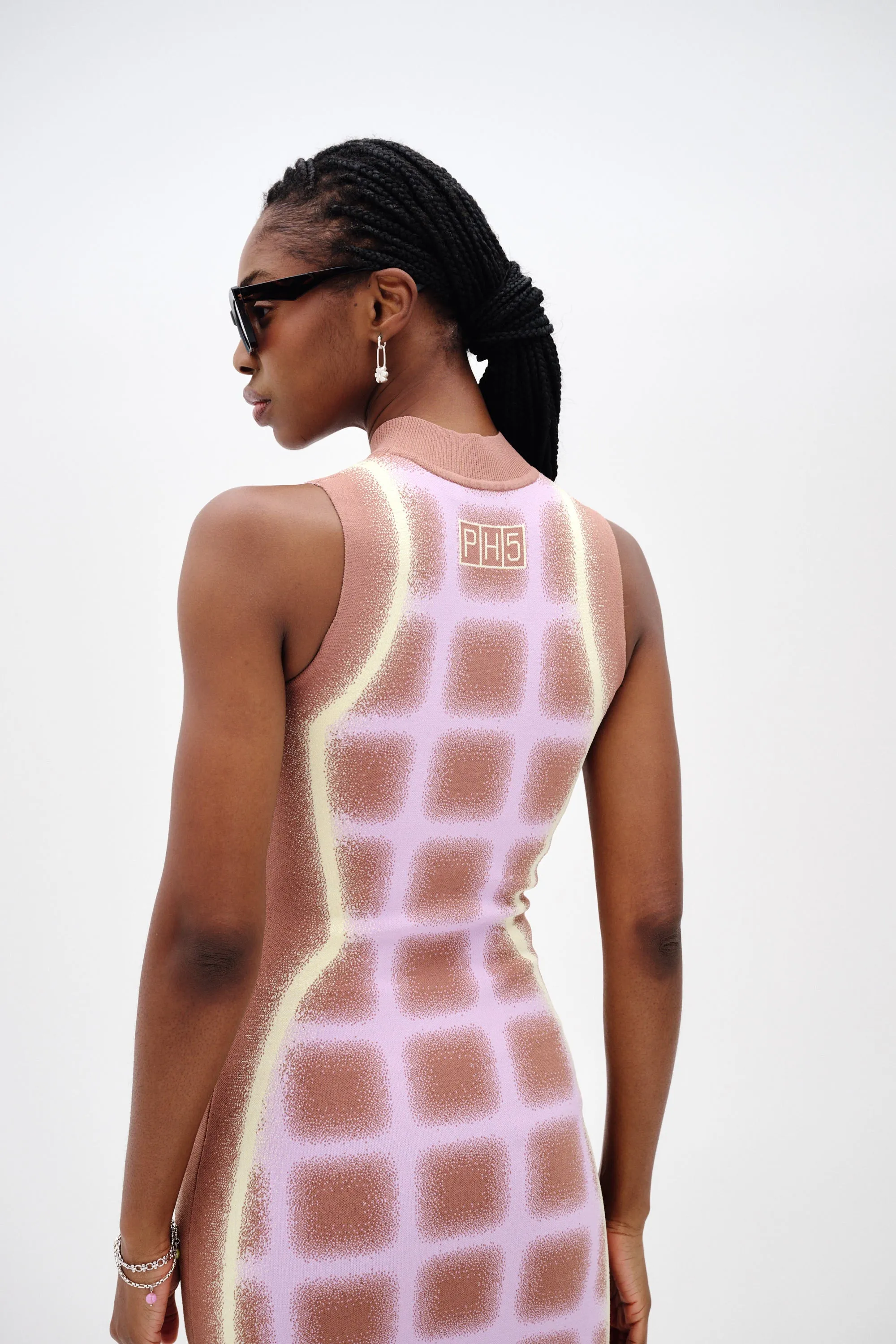 MIA WAVY PLAID DRESS sold by PH5 product image thumbnail 4