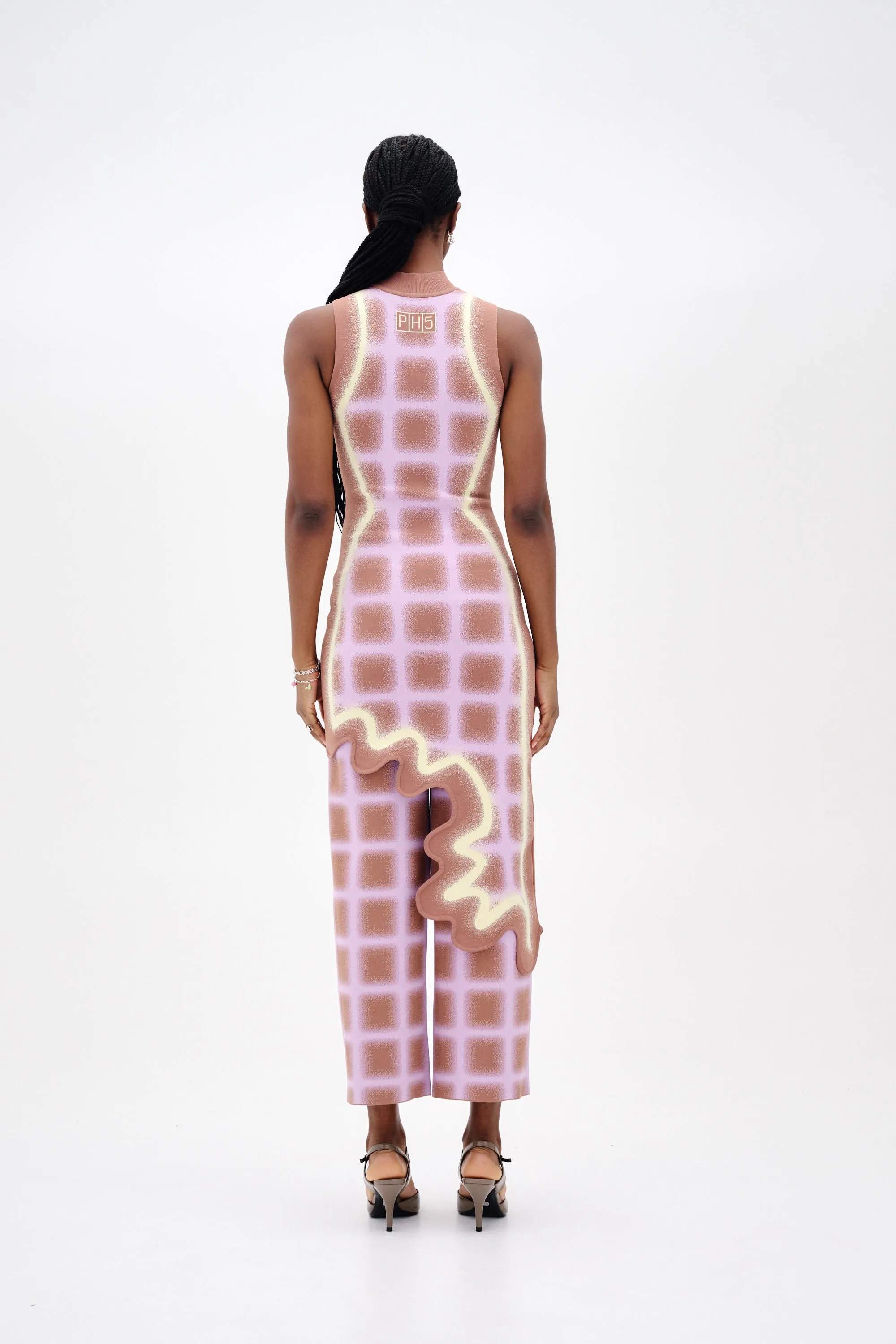 MIA WAVY PLAID DRESS sold by PH5 product image thumbnail 3