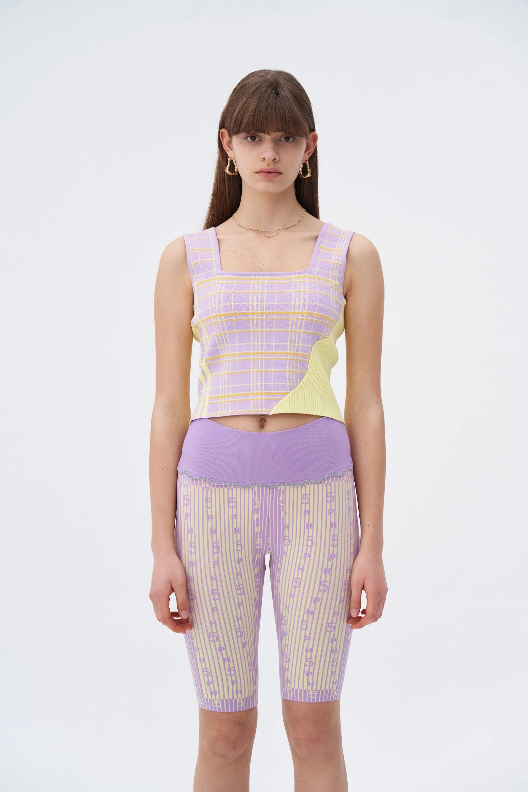 FREYA ECO PLAID TANK TOP sold by PH5