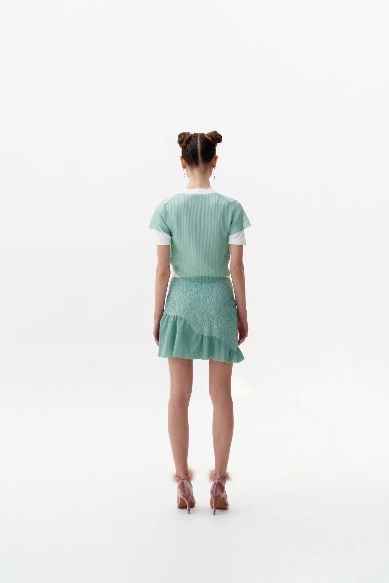 SKOLL 3D-BUBBLE SHORT SLEEVE TOP sold by PH5 product image thumbnail 3