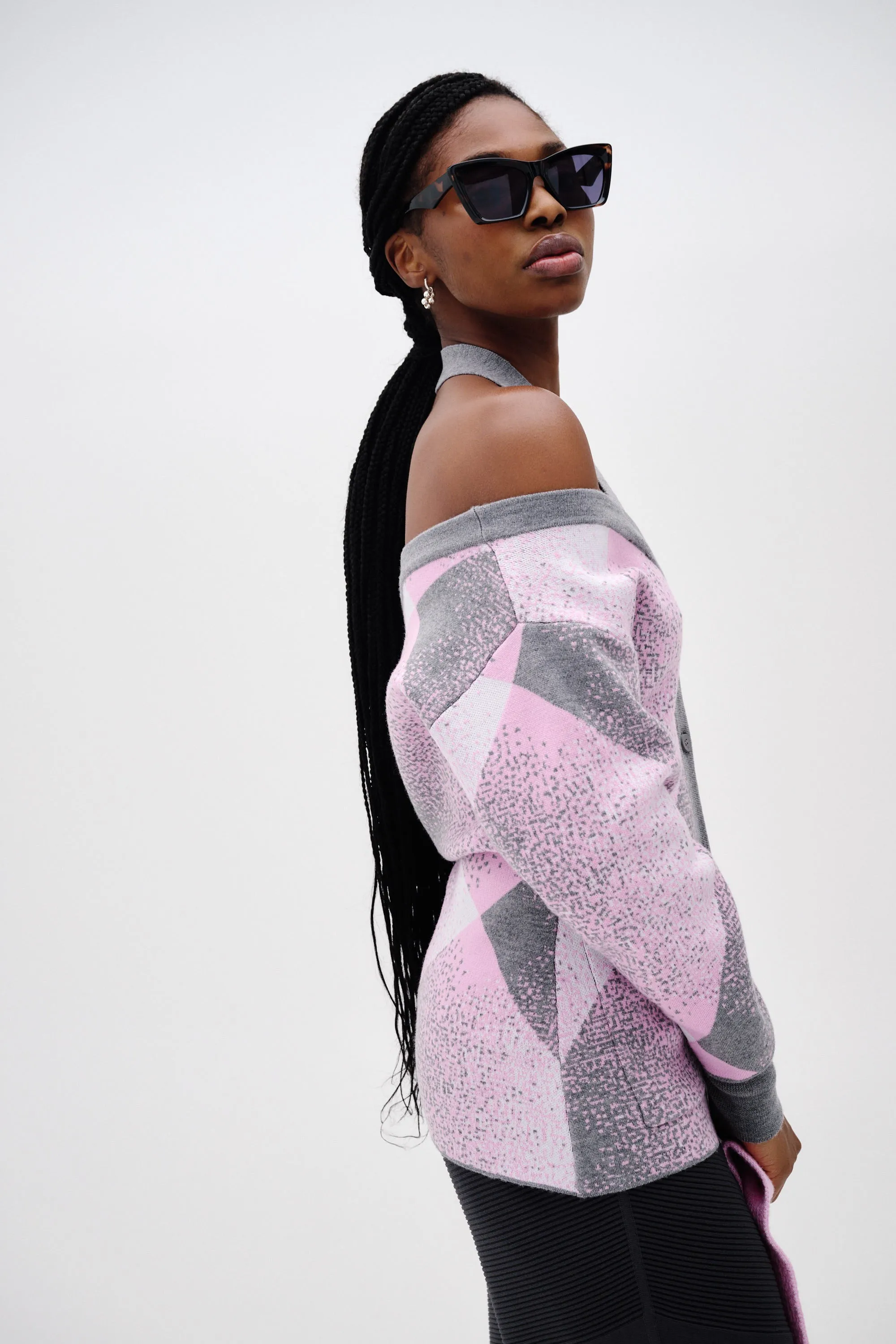 NIRO DROP SHOULDER MERINO WOOL CARDIGAN sold by PH5 product image thumbnail 5