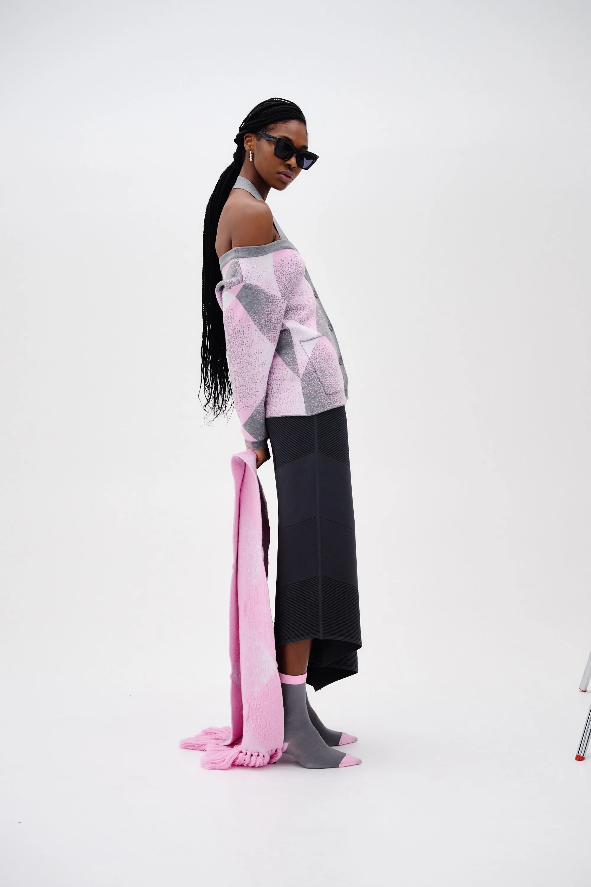 NIRO DROP SHOULDER MERINO WOOL CARDIGAN sold by PH5 product image thumbnail 3