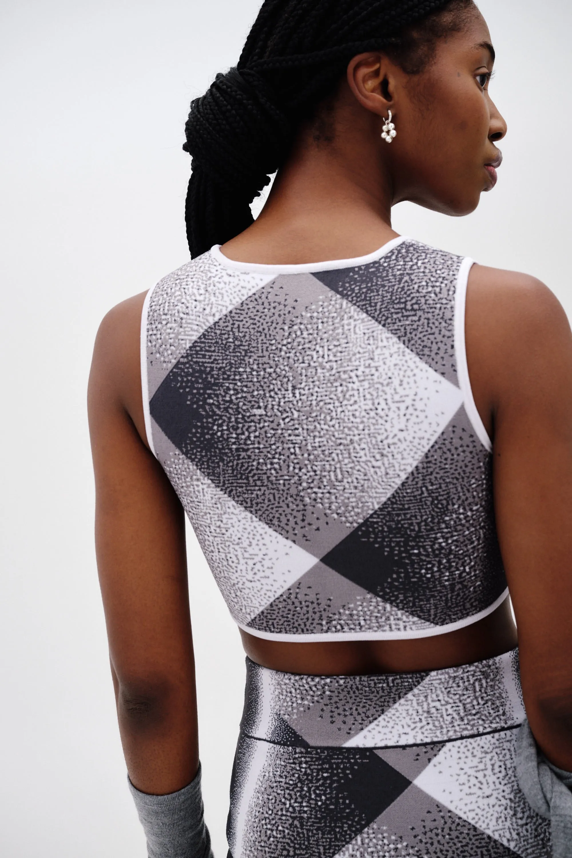 JUDE CROPPED PLAID TOP sold by PH5 product image thumbnail 5