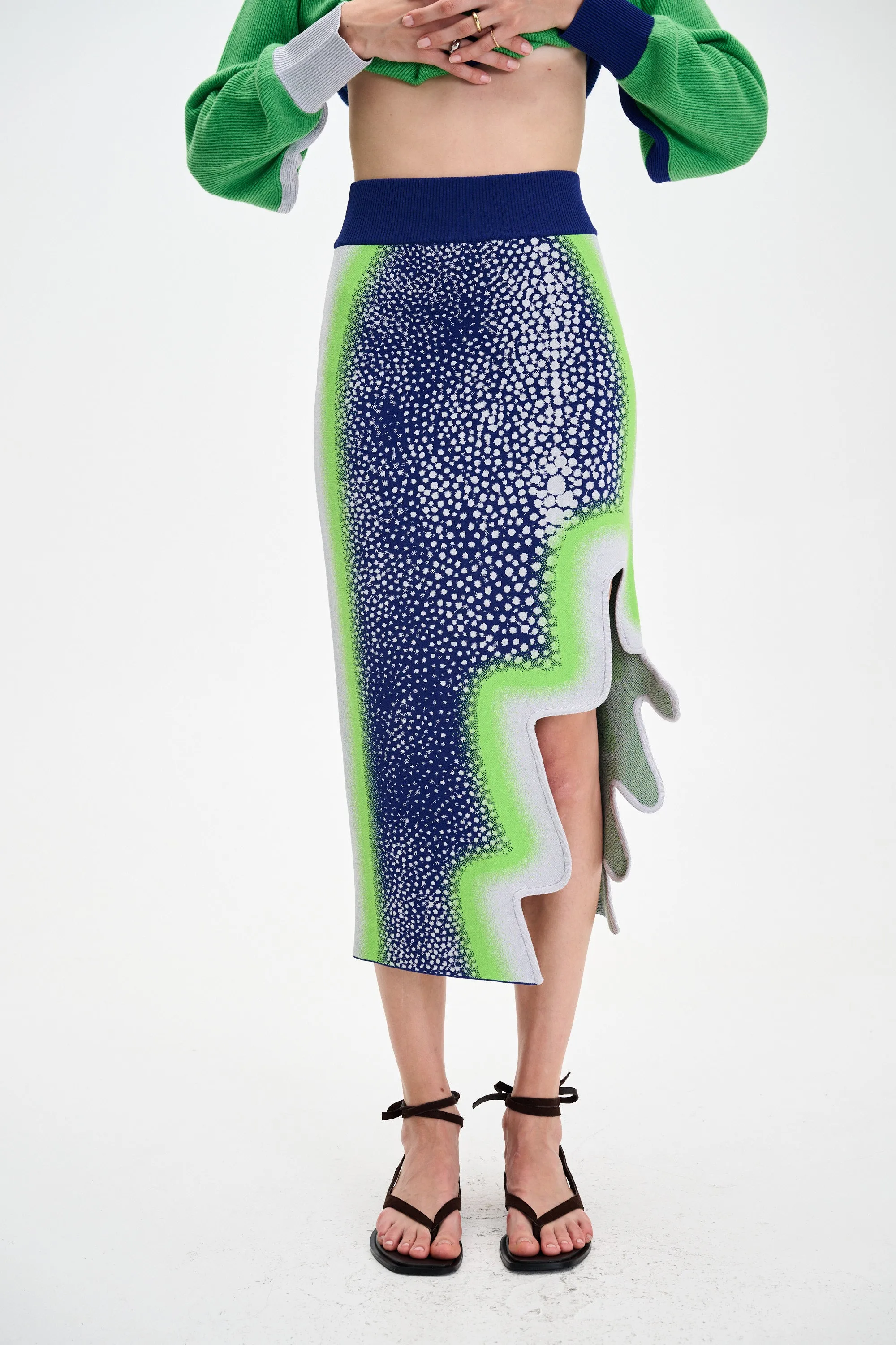 HOLLY MIDI SKIRT sold by PH5
