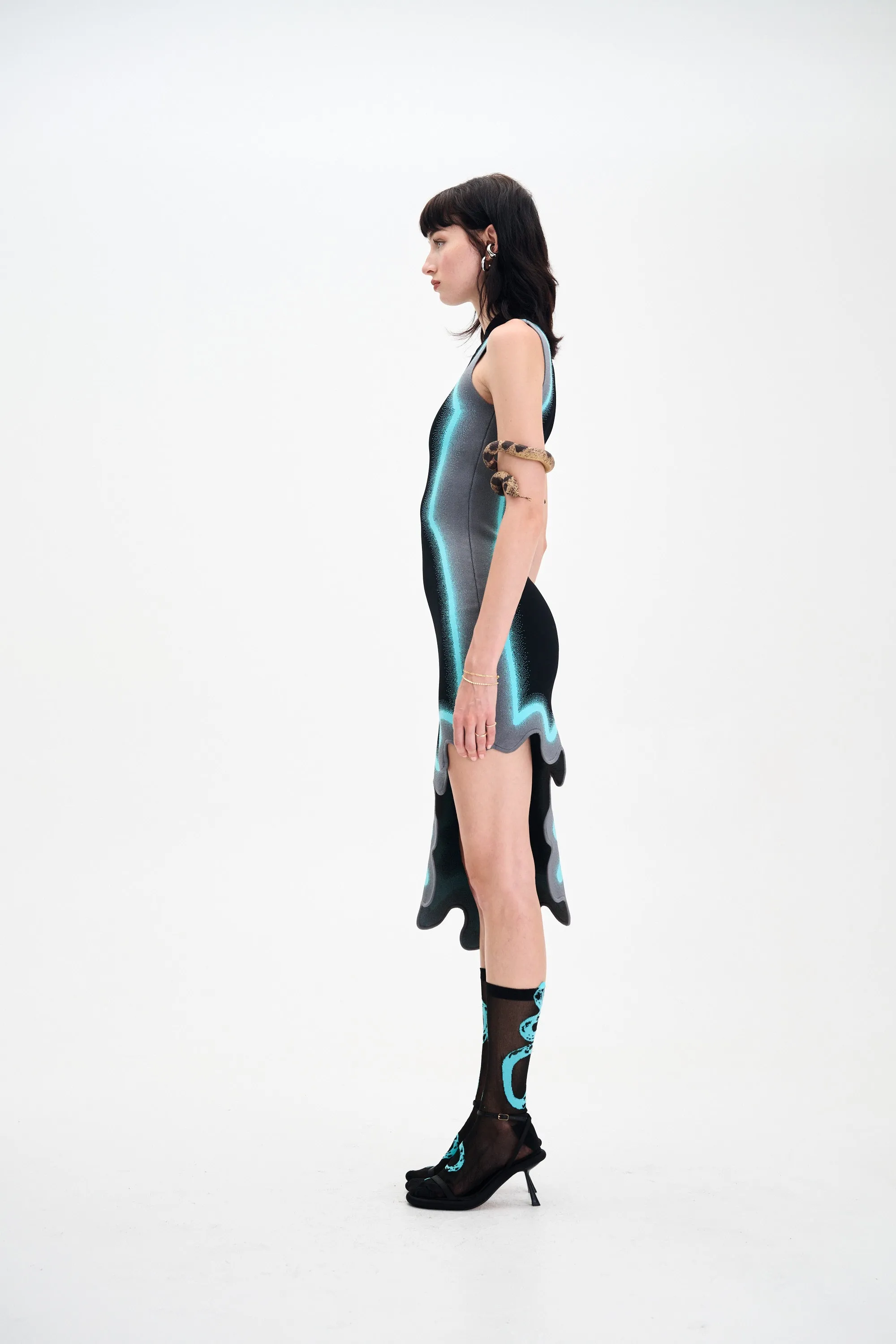 BROOKLYN WAVY ASYMMETRIC DRESS sold by PH5 product image thumbnail 4