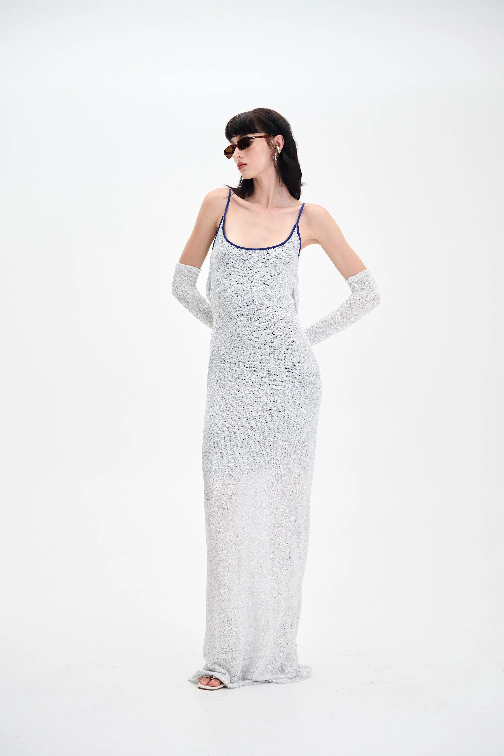 NATASHA SEQUINS MAXI DRESS sold by PH5 product image thumbnail 3