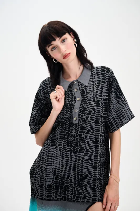 DIABLO OVERSIZED POLO SHIRT sold by PH5