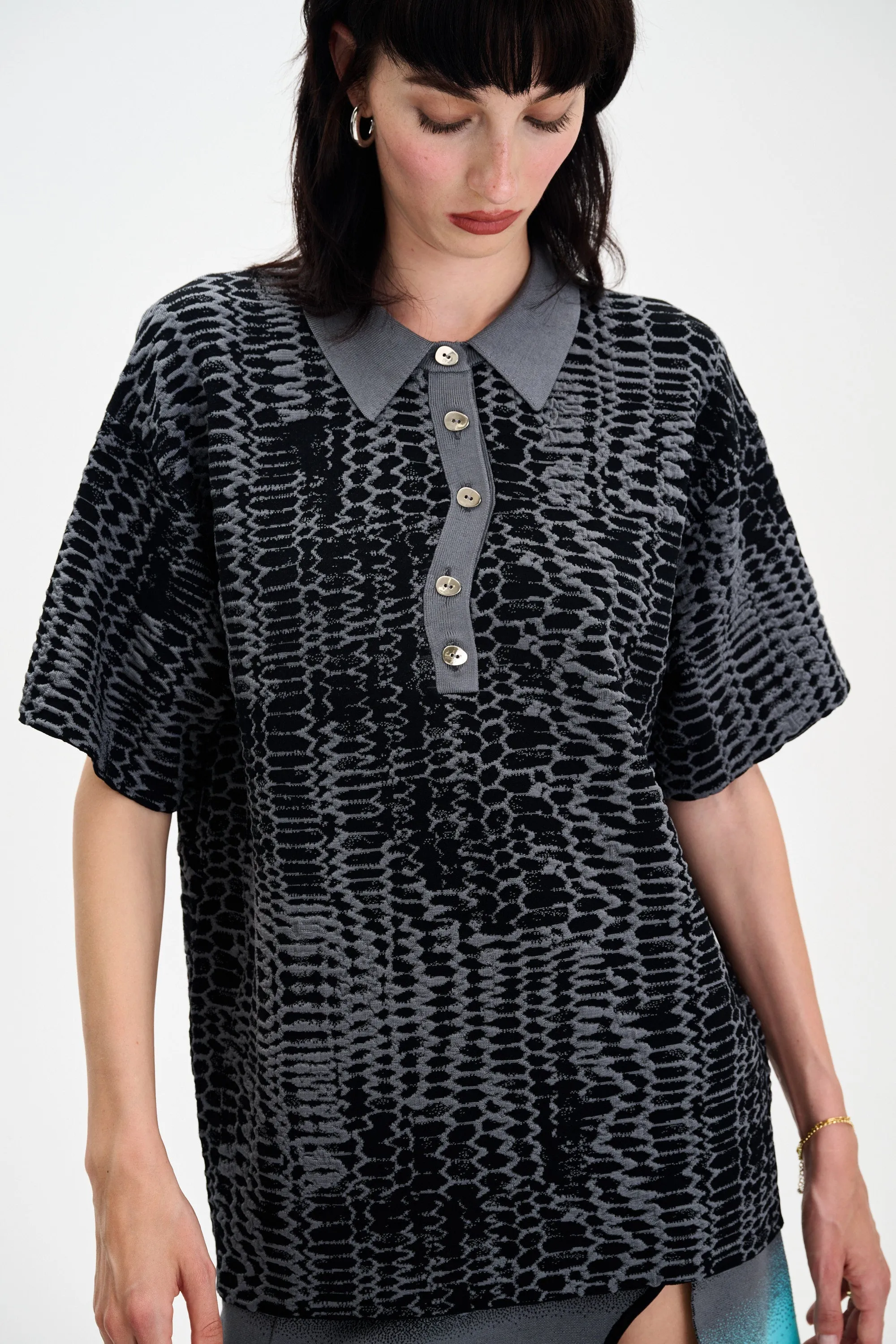 DIABLO OVERSIZED POLO SHIRT sold by PH5 product image thumbnail 3