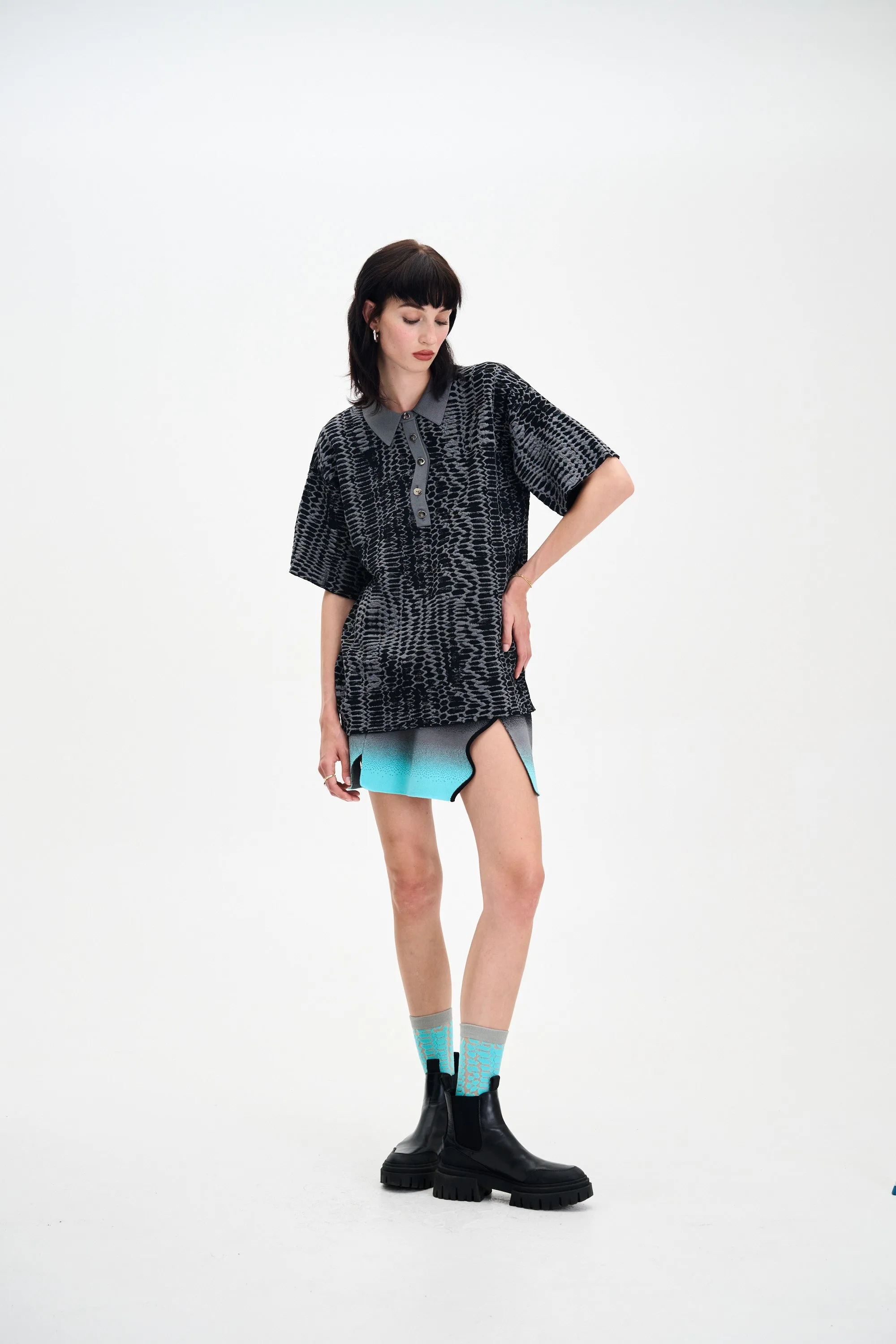 DIABLO OVERSIZED POLO SHIRT sold by PH5 product image thumbnail 5