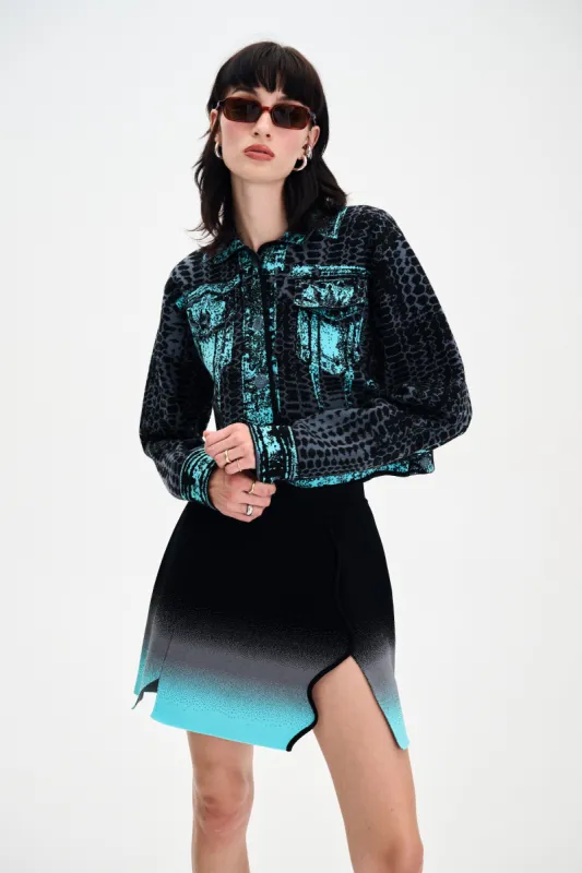 BETTY OVERSIZED CROPPED JACKET made by PH5