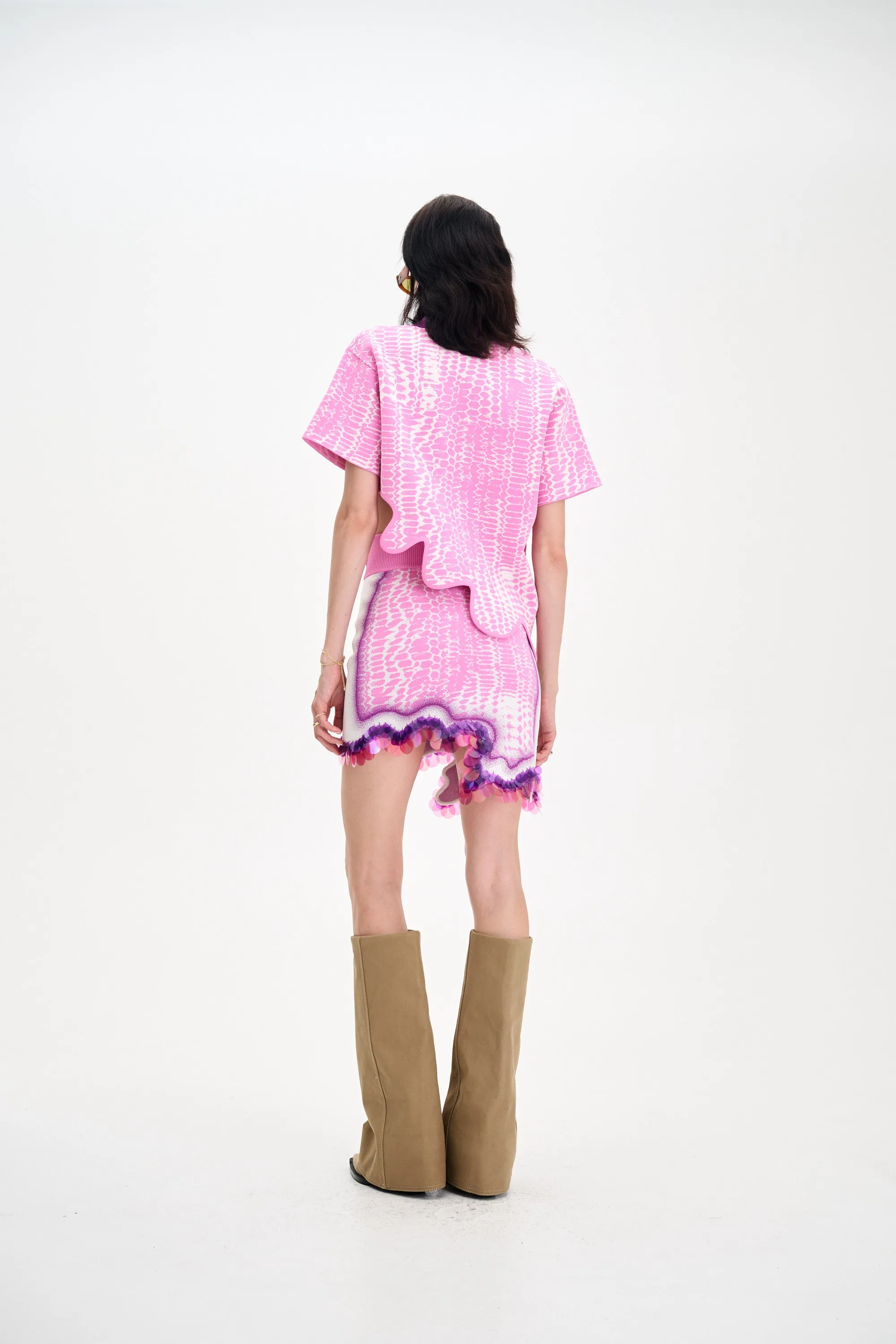 EBONY WAVY POLO SHIRT sold by PH5 product image thumbnail 5