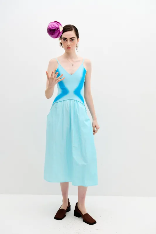 CHILI MIXED MEDIA TANK DRESS sold by PH5