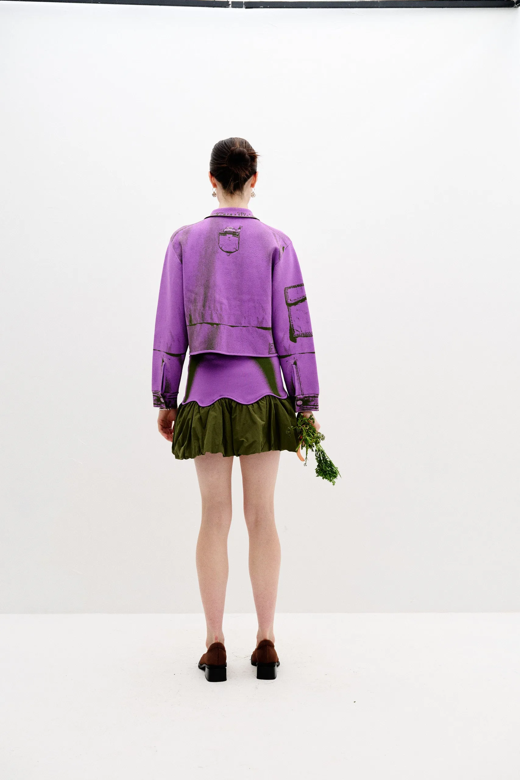 CLIVIA MIXED MEDIA MINI SKIRT sold by PH5 product image thumbnail 3