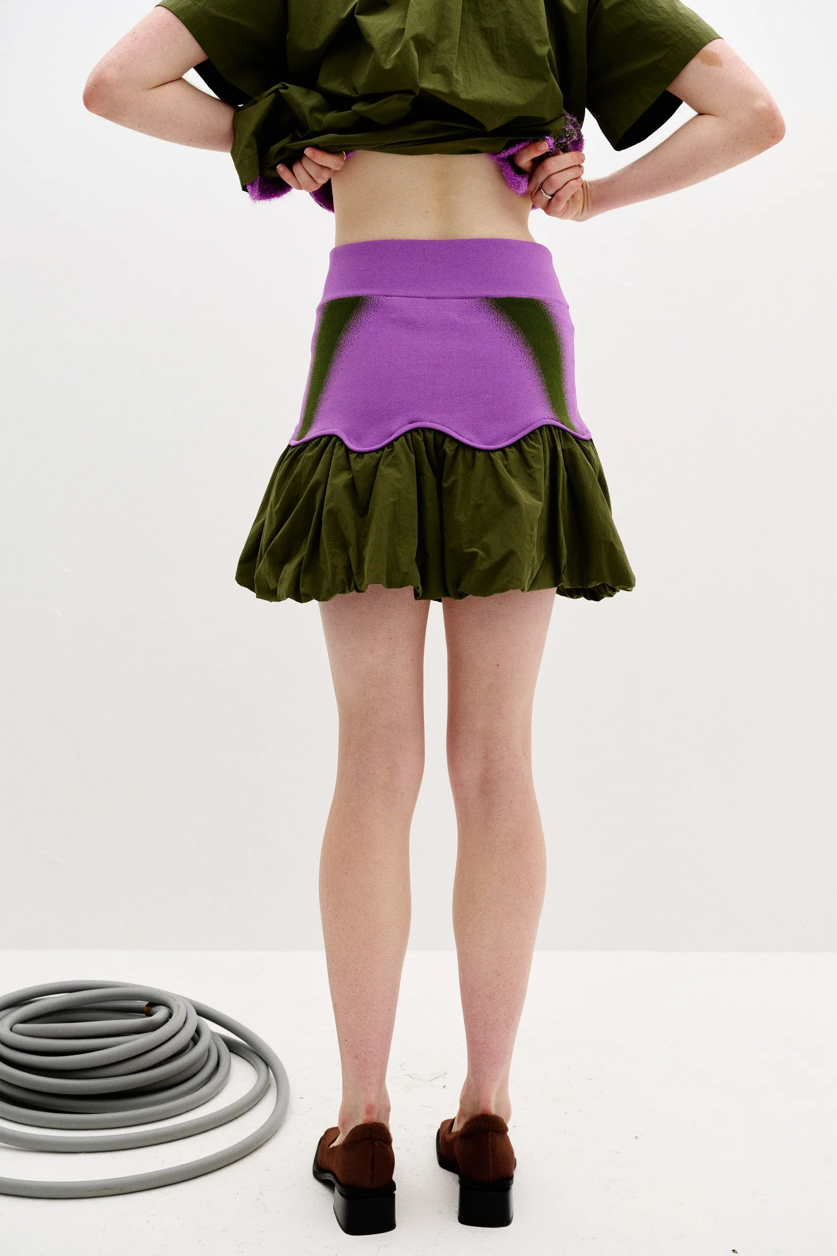 CLIVIA MIXED MEDIA MINI SKIRT sold by PH5 product image thumbnail 5