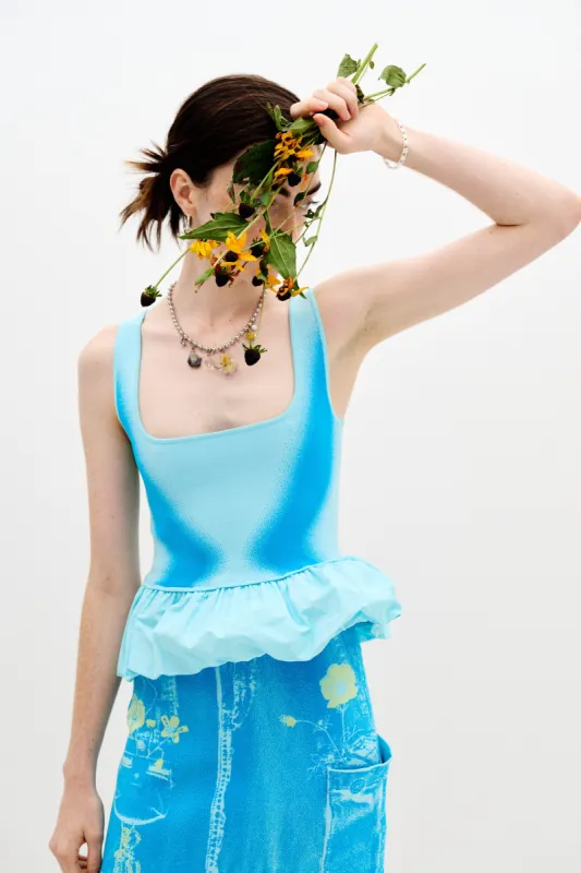 LILY MIXED MEDIA TANK TOP sold by PH5