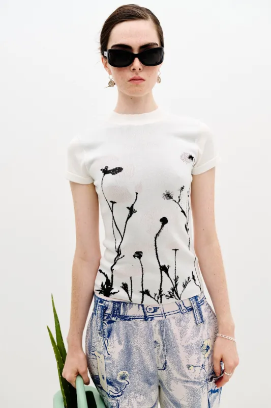 BLANCA UV REACTIVE FLOWER TSHIRT sold by PH5