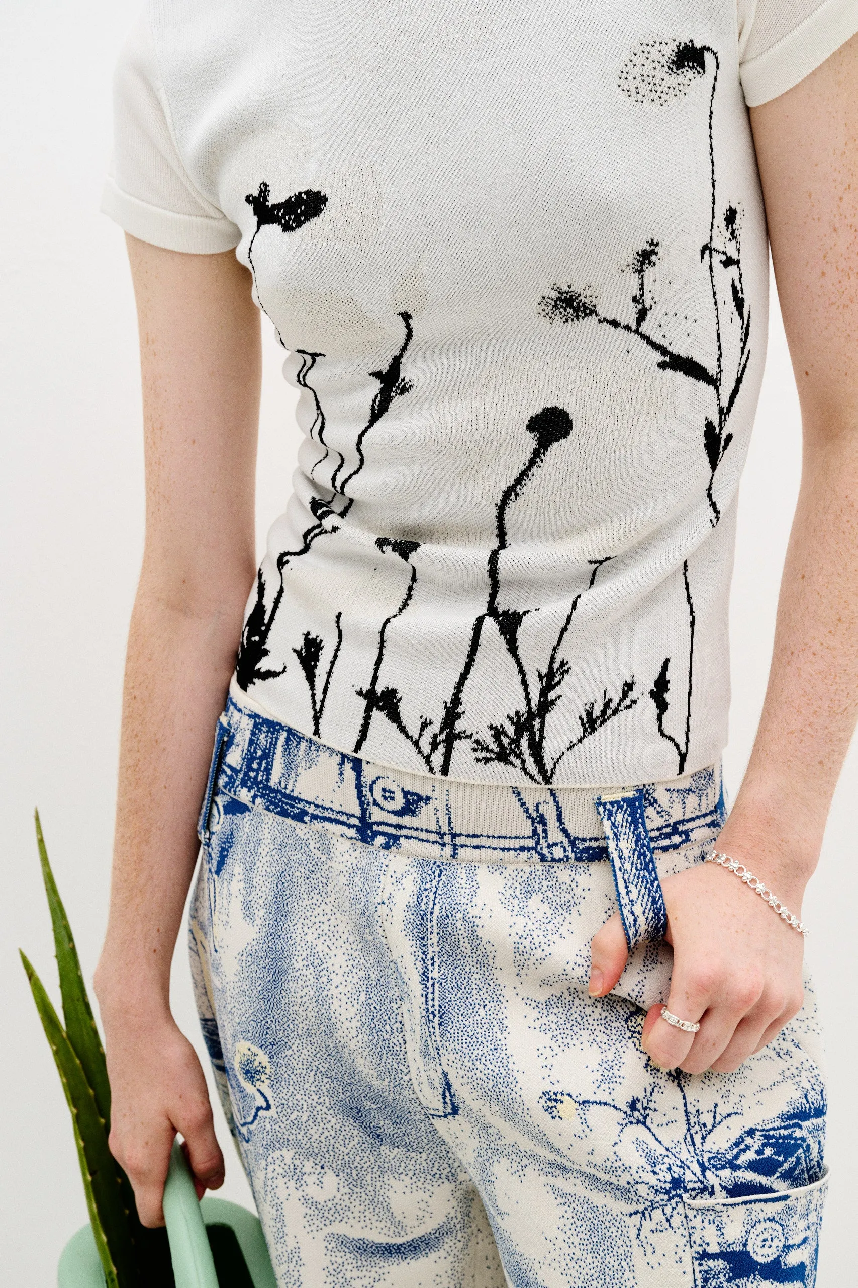 BLANCA UV REACTIVE FLOWER TSHIRT sold by PH5 product image thumbnail 5