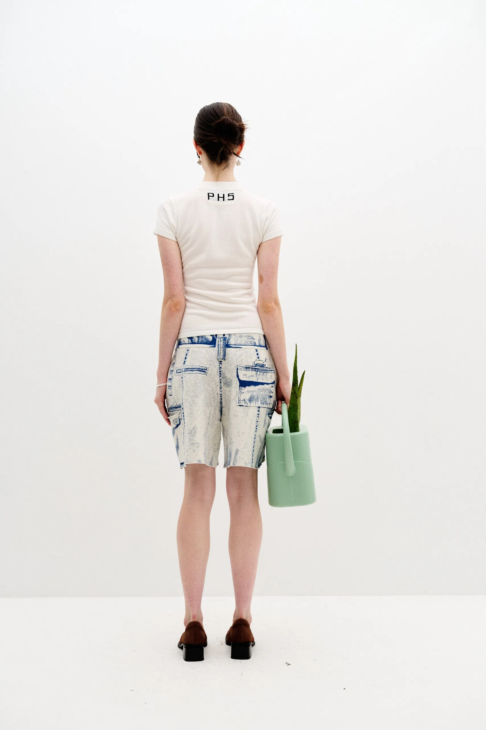 BLANCA UV REACTIVE FLOWER TSHIRT sold by PH5 product image thumbnail 3