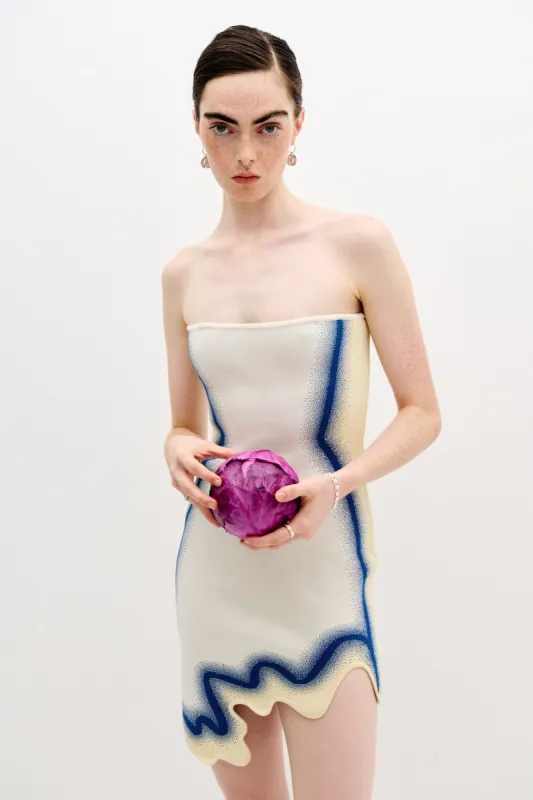 CAMASSIA UV REACTIVE MINI WAVY DRESS sold by PH5