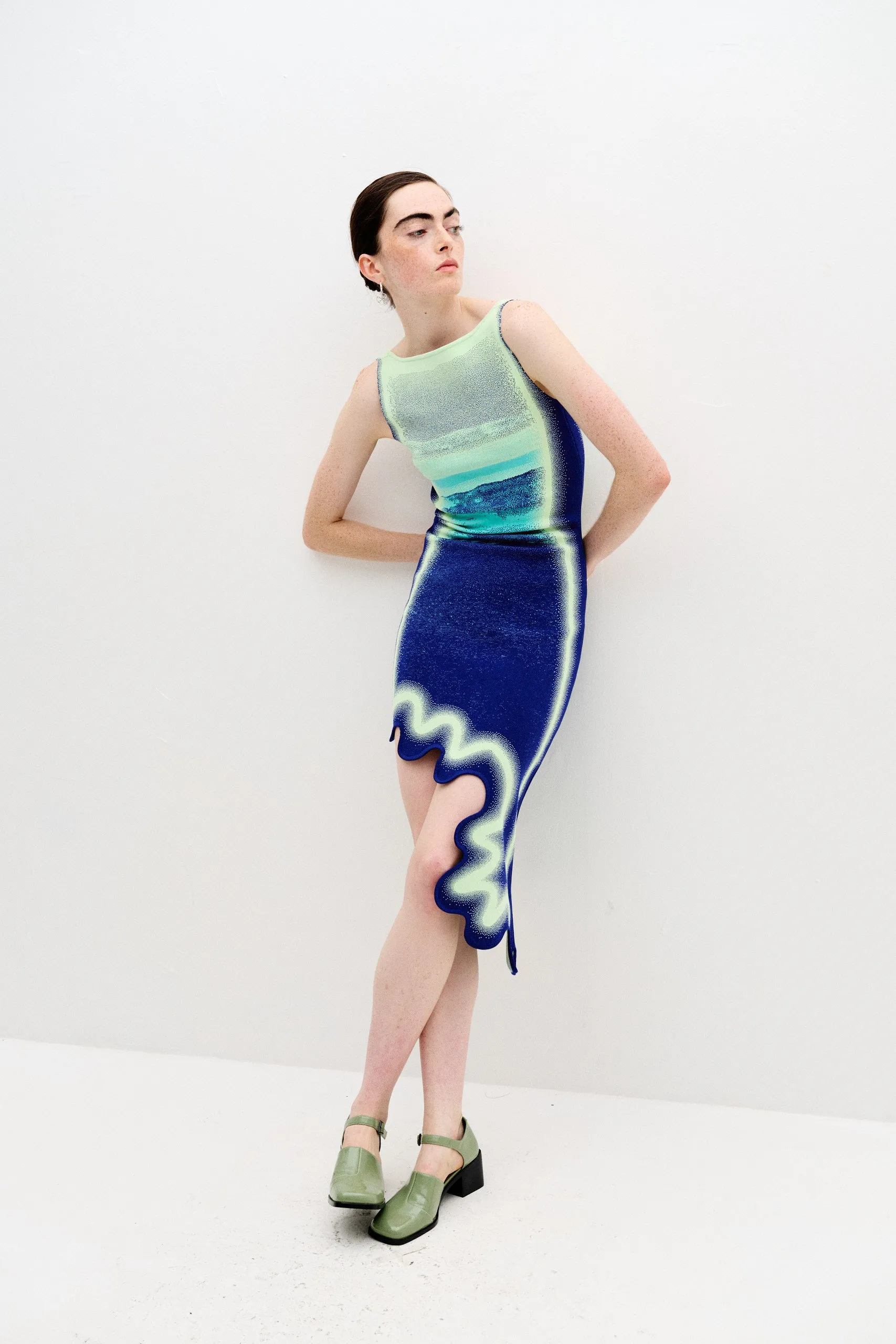 HAZEL REVERSIBLE WAVY ASYMMETRIC DRESS sold by PH5 product image thumbnail 2