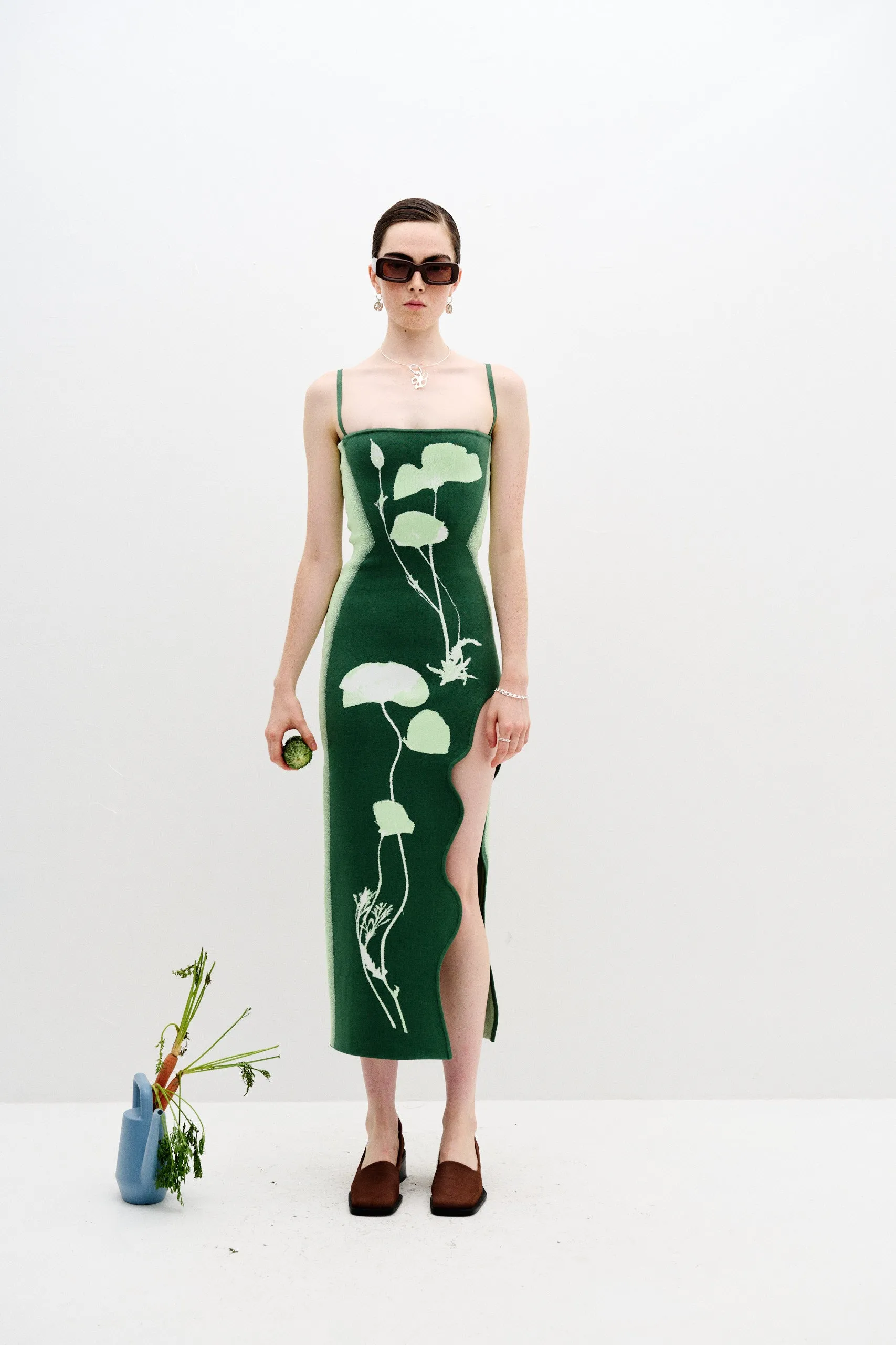 IRIS FLOWER PRINT MAXI TANK DRESS sold by PH5 product image thumbnail 3