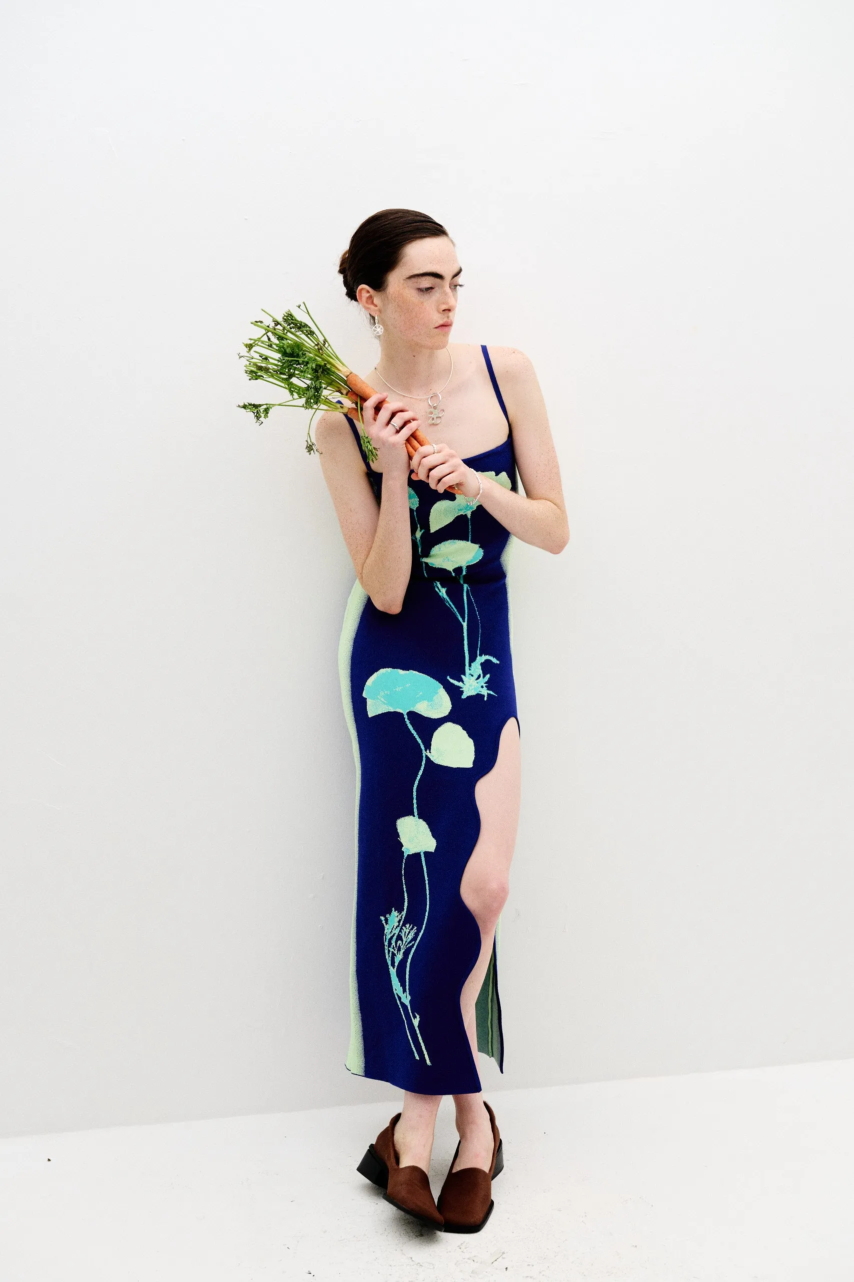 IRIS FLOWER PRINT MAXI TANK DRESS sold by PH5 product image thumbnail 2